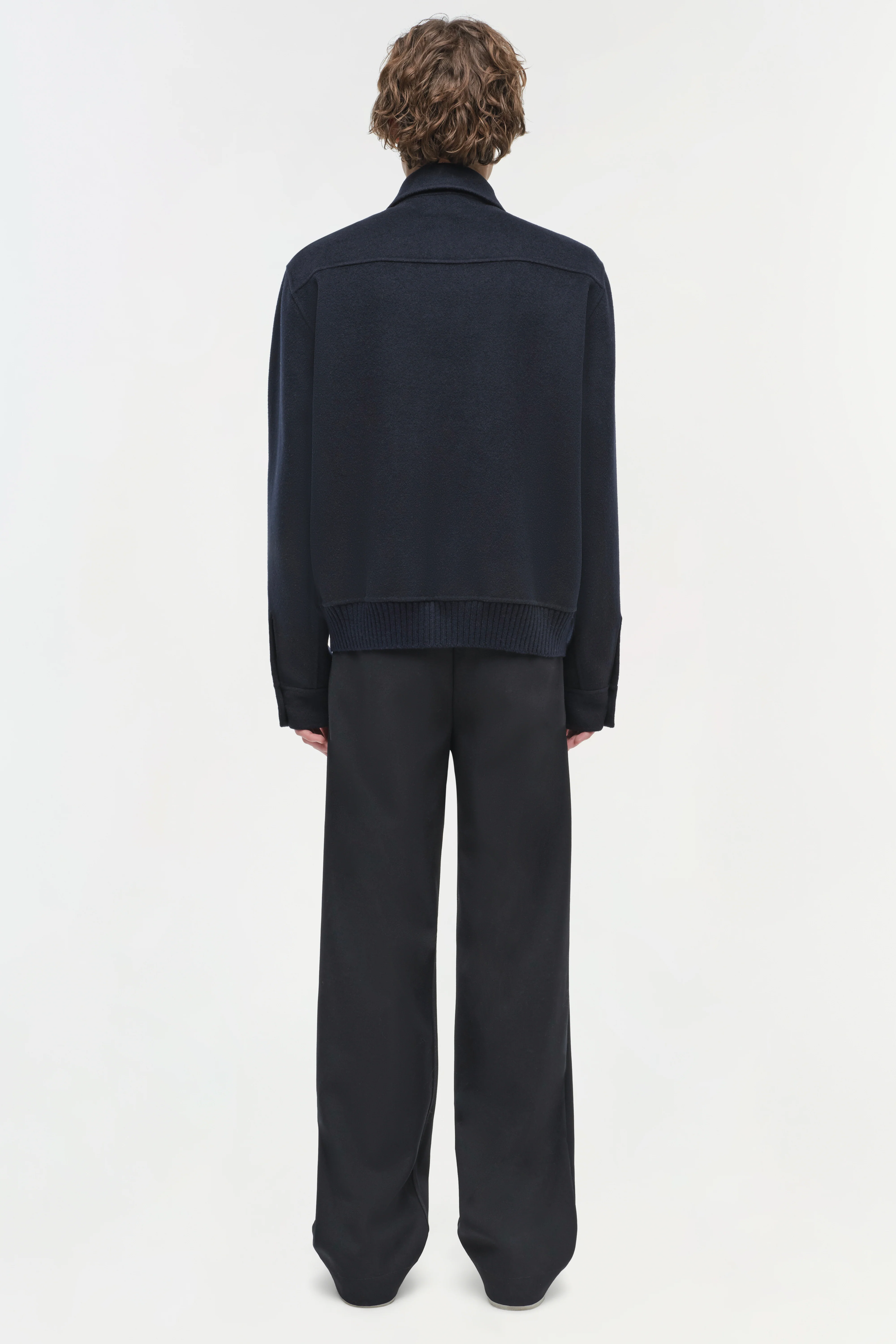 Dennis Wool Zip Up Jacket - Image 5