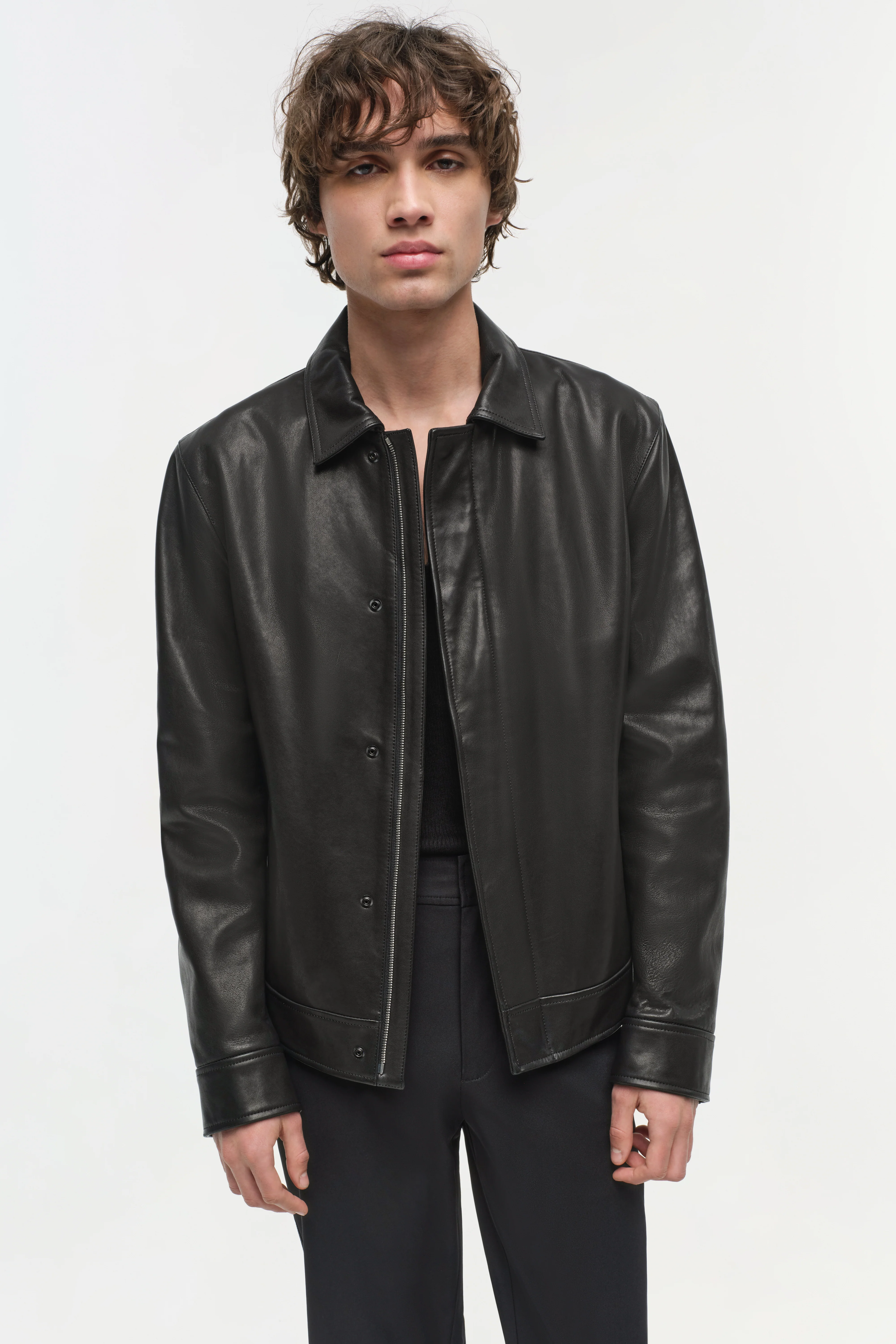 Landon Leather Jacket - Image 3