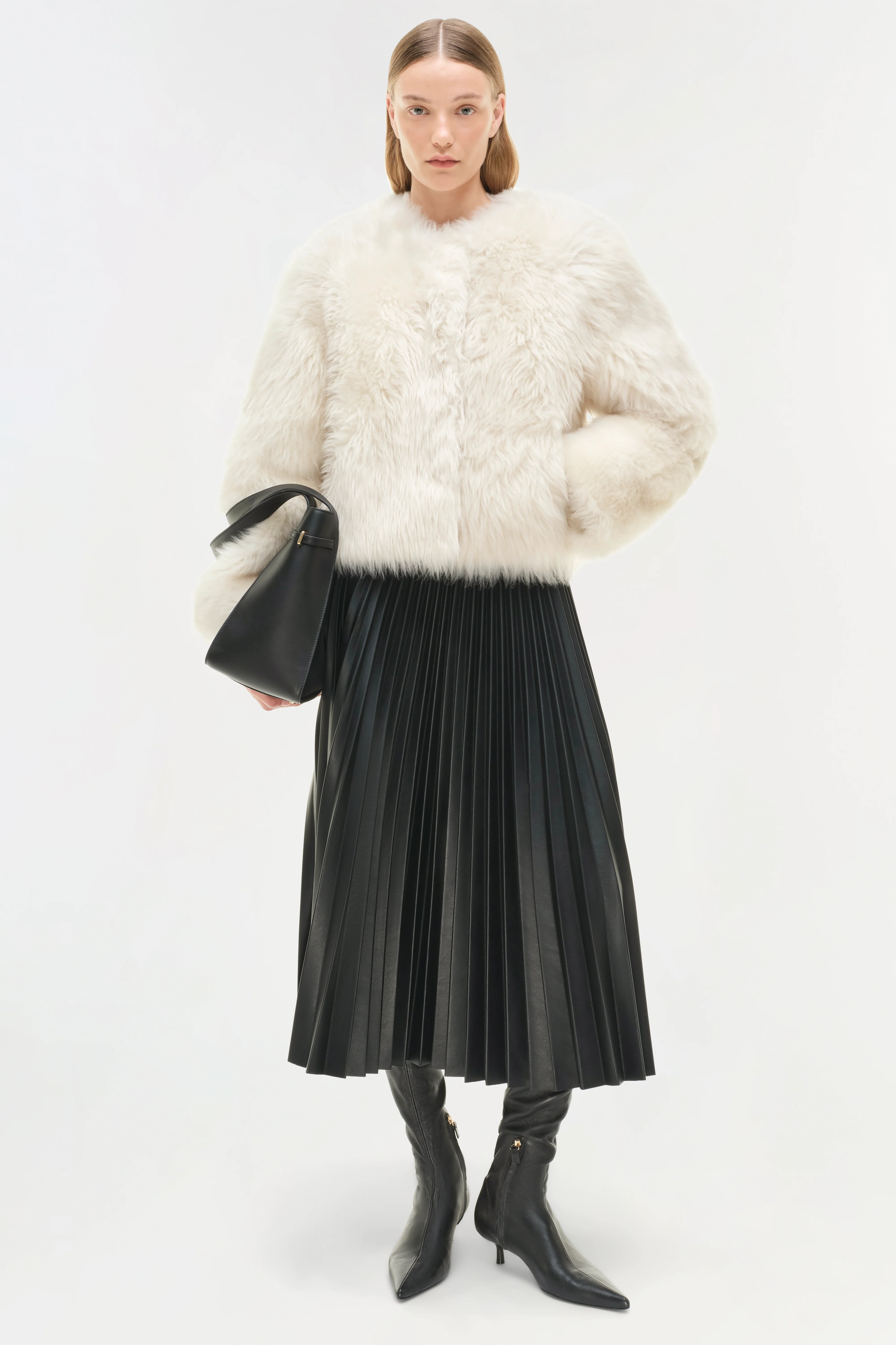 Natasha Shearling Jacket - Image 3