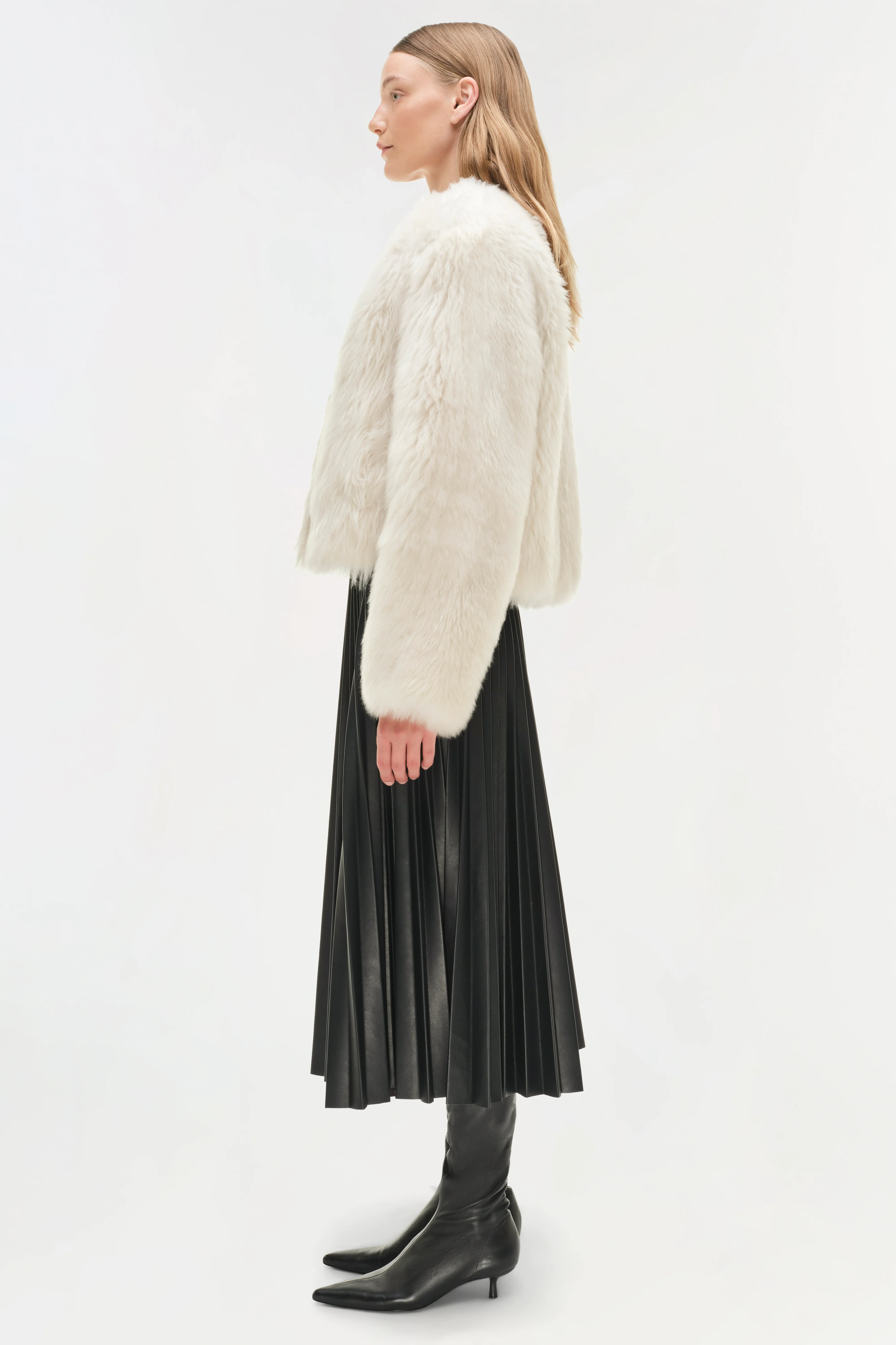 Natasha Shearling Jacket - Image 5