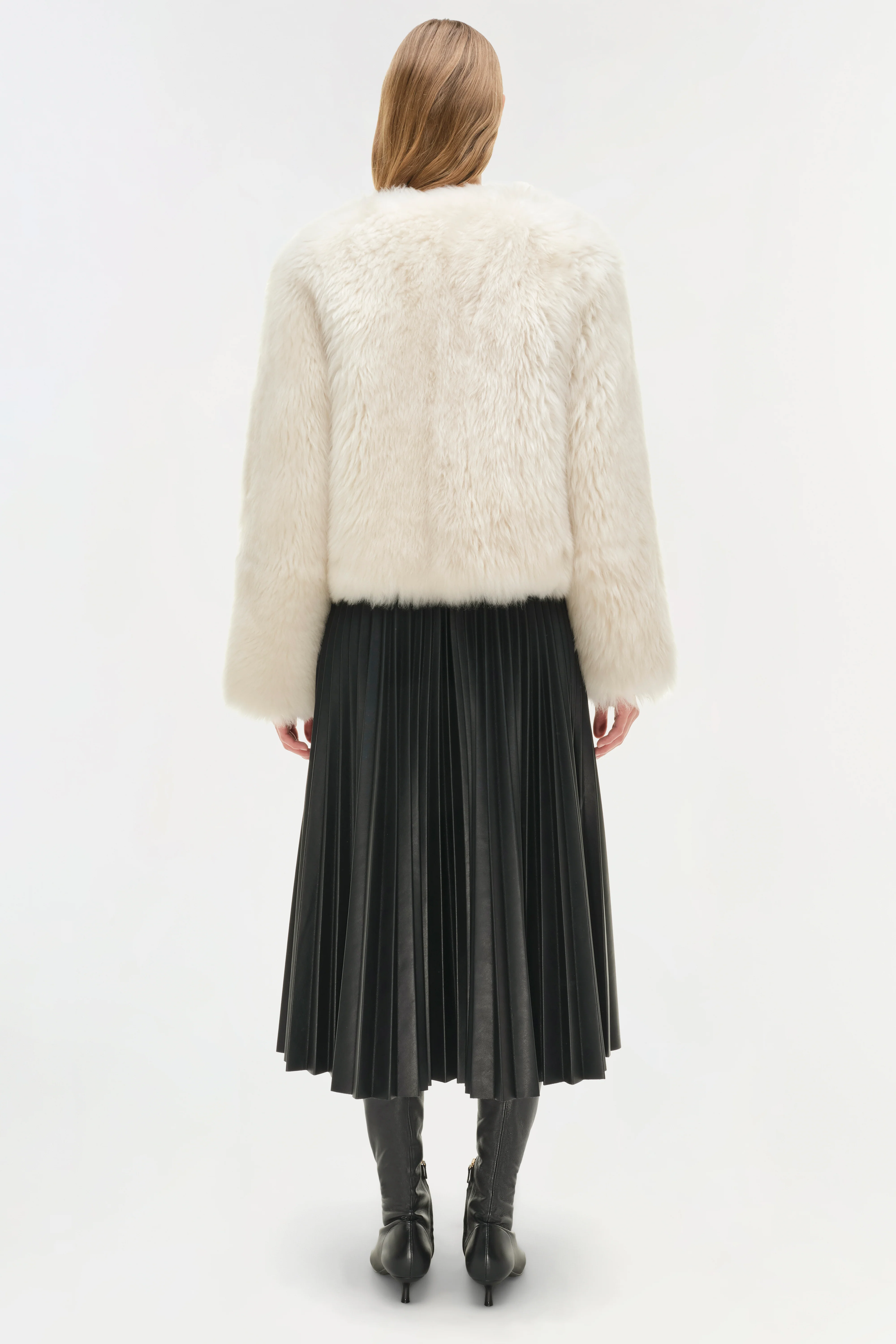 Natasha Shearling Jacket - Image 6