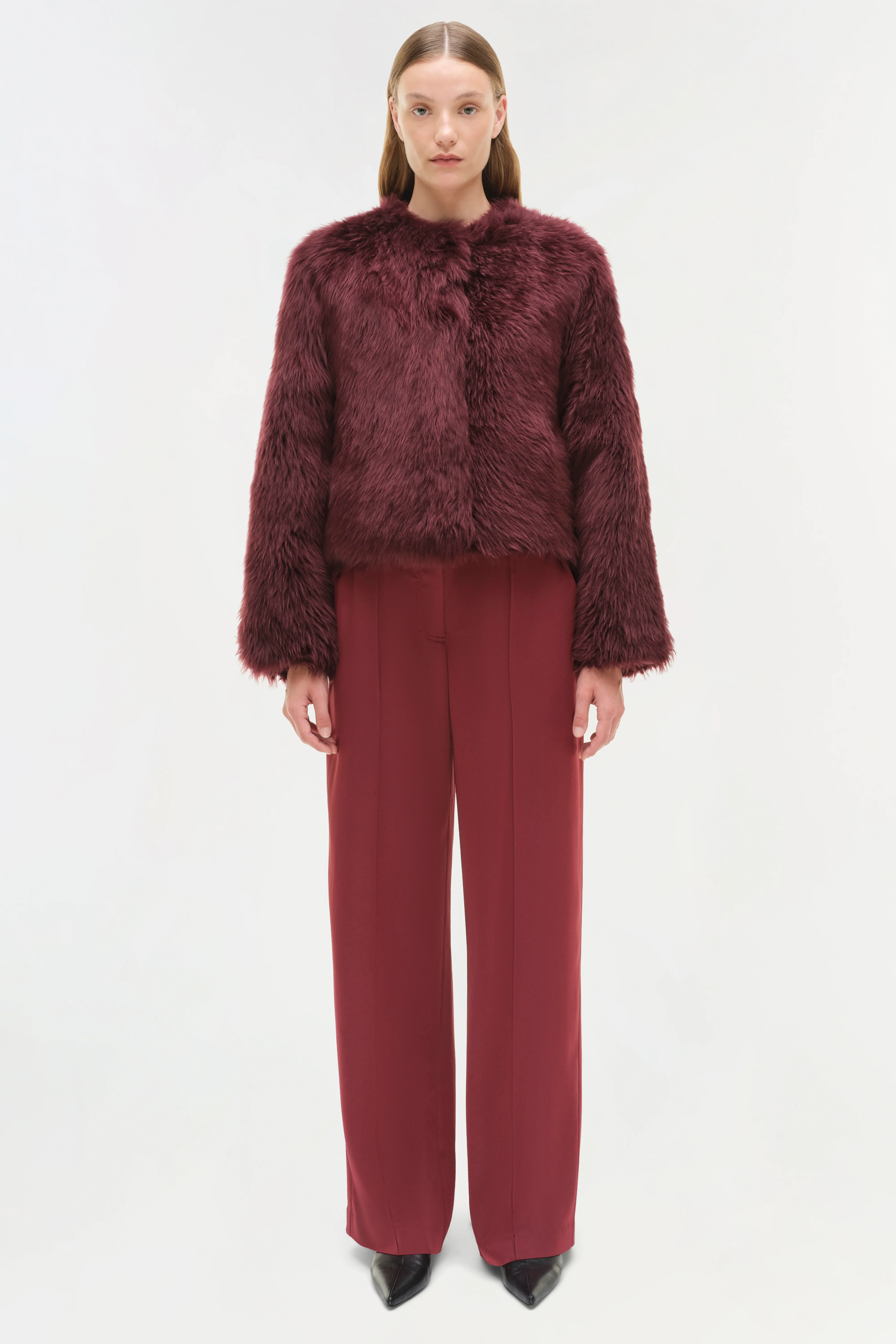 Natasha Shearling Jacket - Image 6
