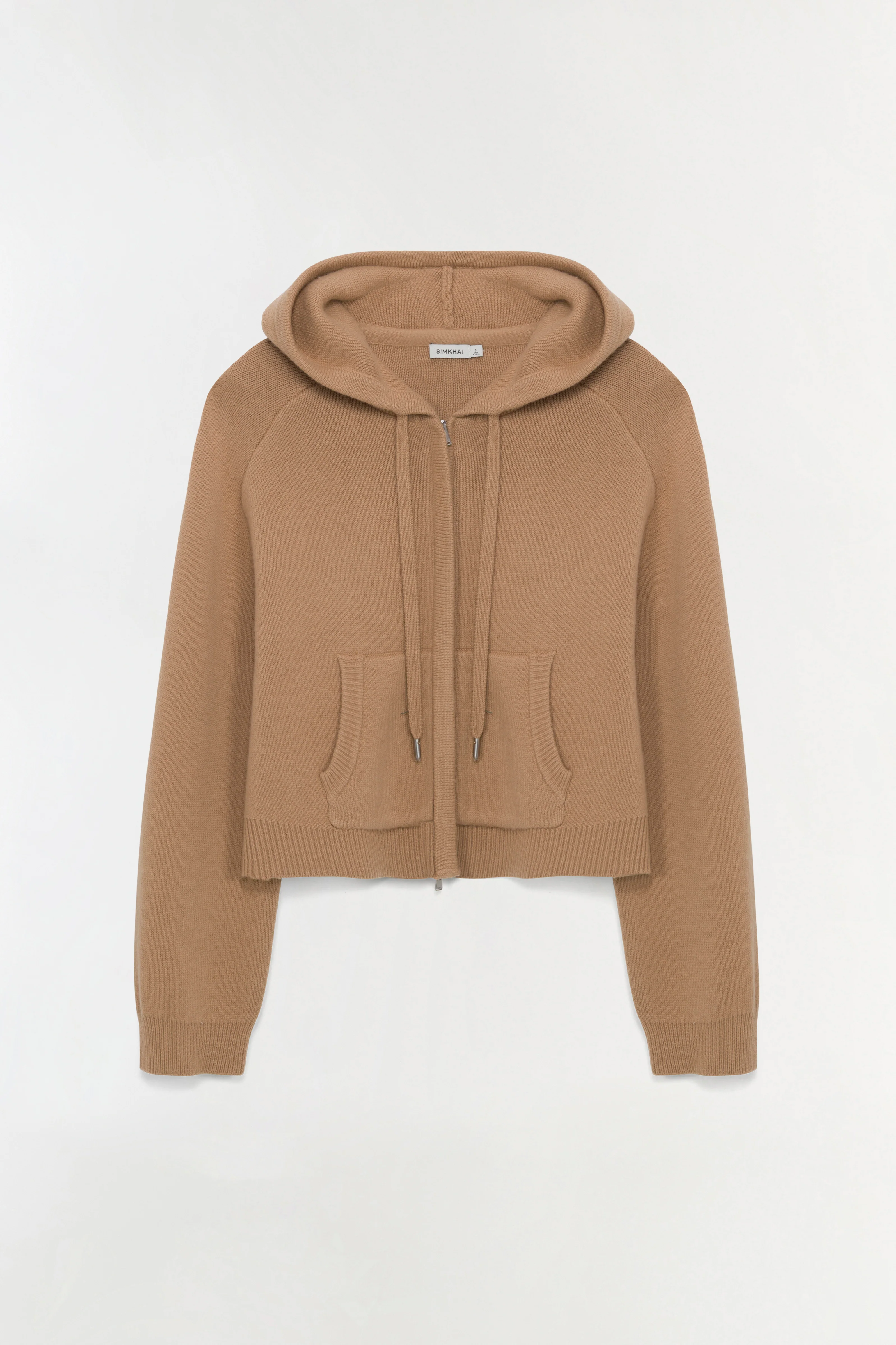 Dakota Wool Cropped Hoodie