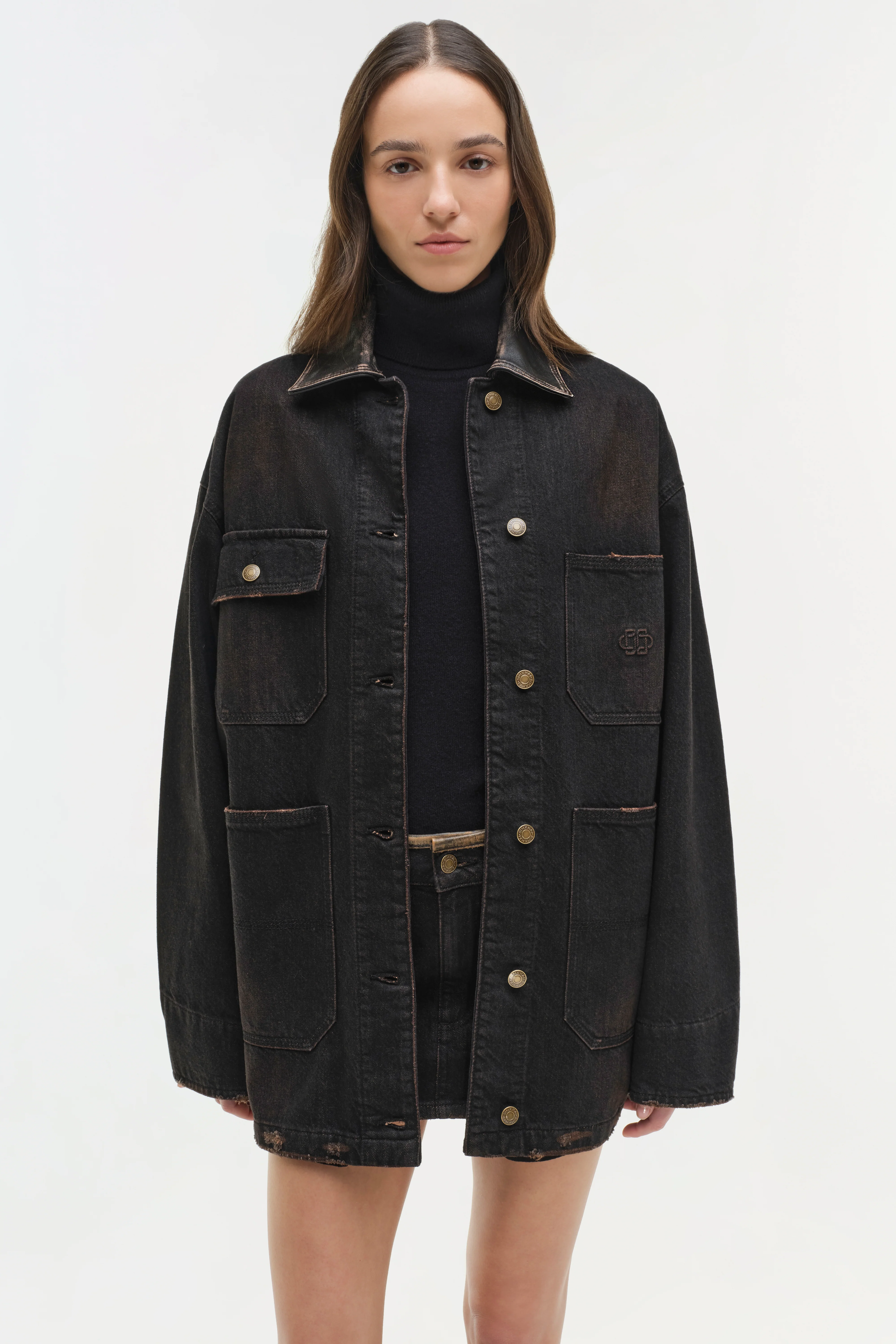 Larz Denim Chore Jacket - Image 3