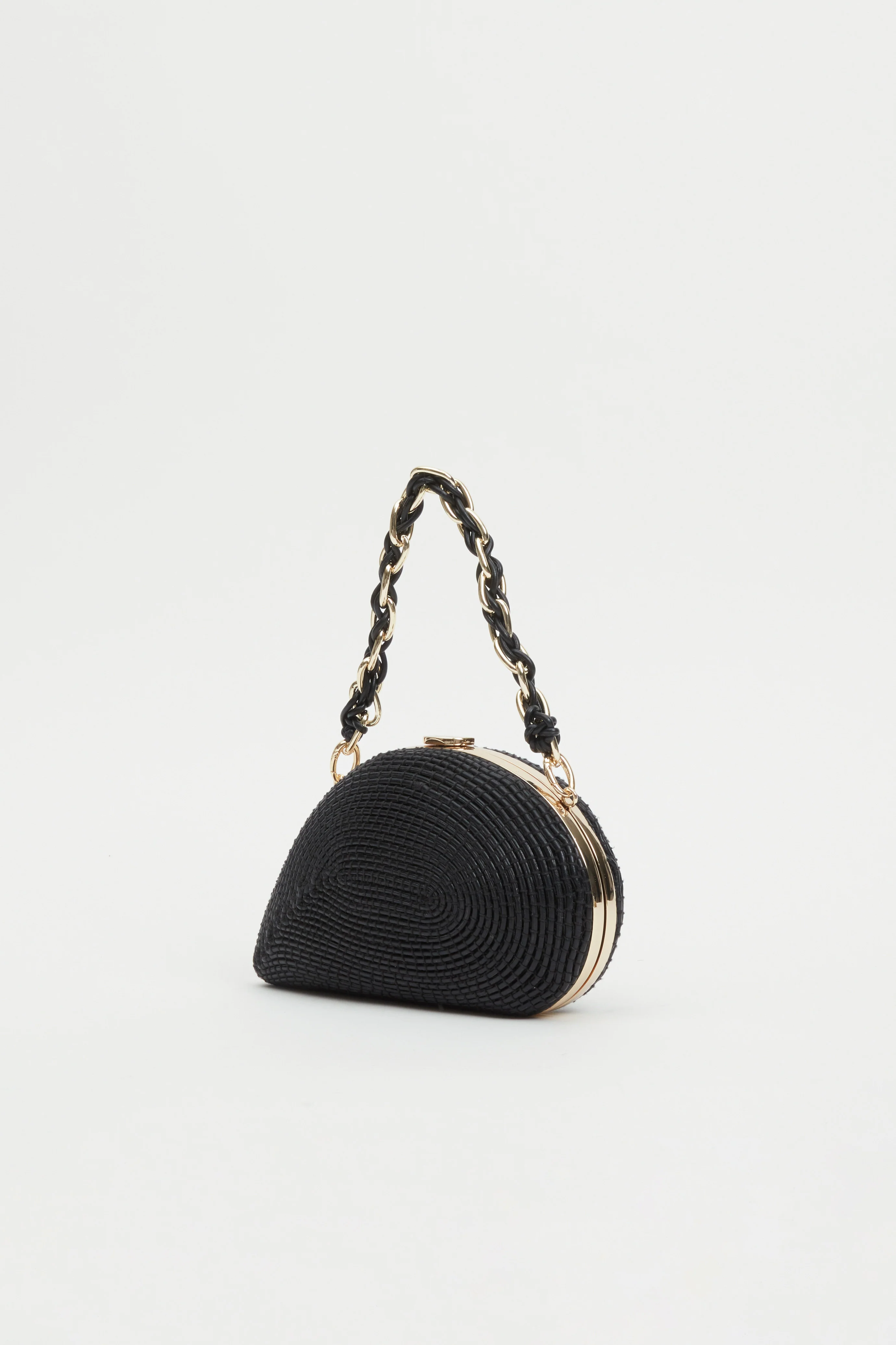 Bridget Corded Shell Clutch - Image 3