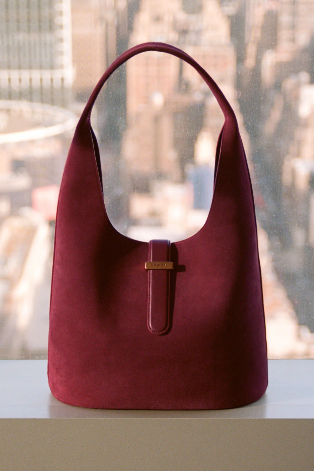 Khai Suede Hobo Bag - Image 2