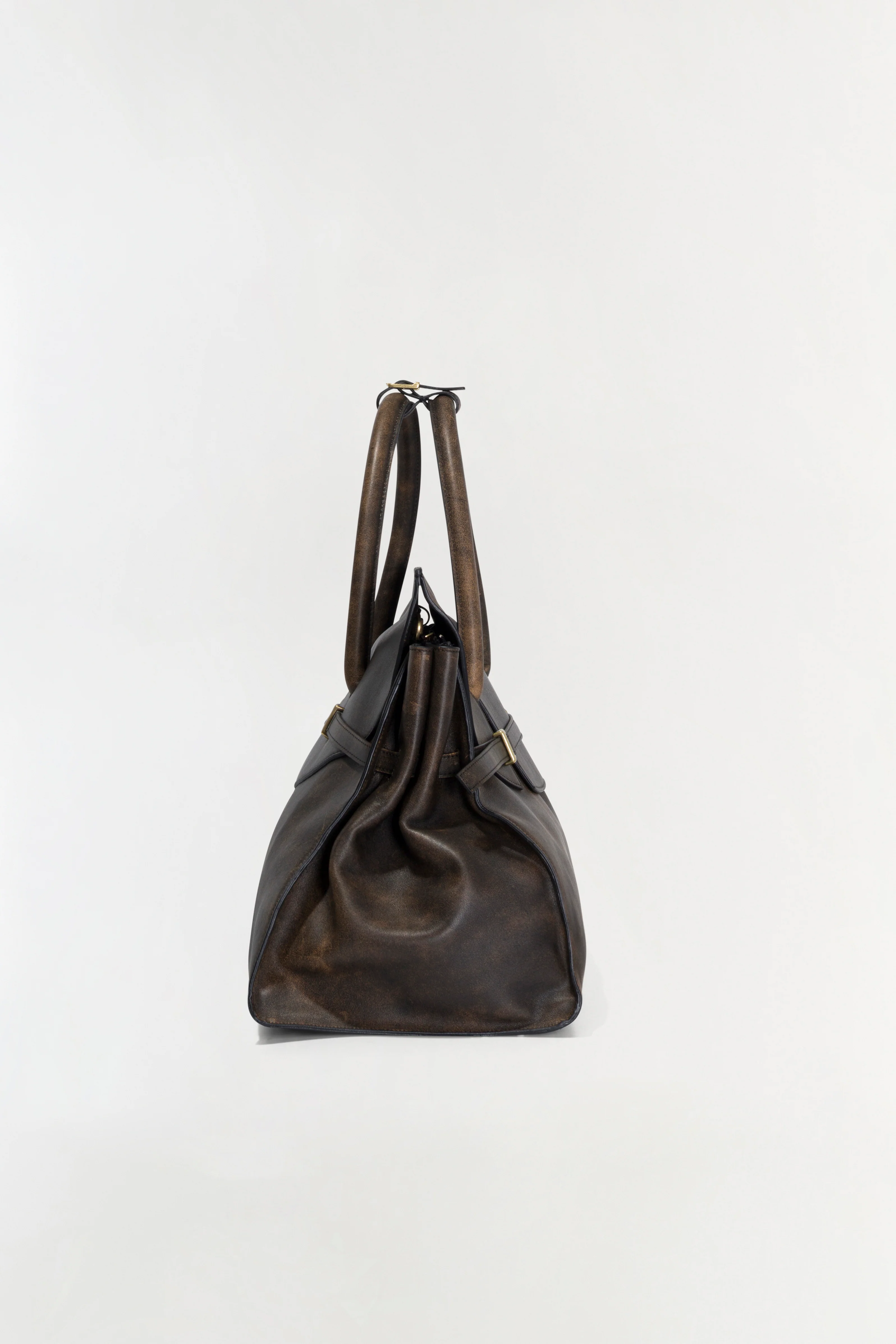 River Leather Weekender Tote - Image 4