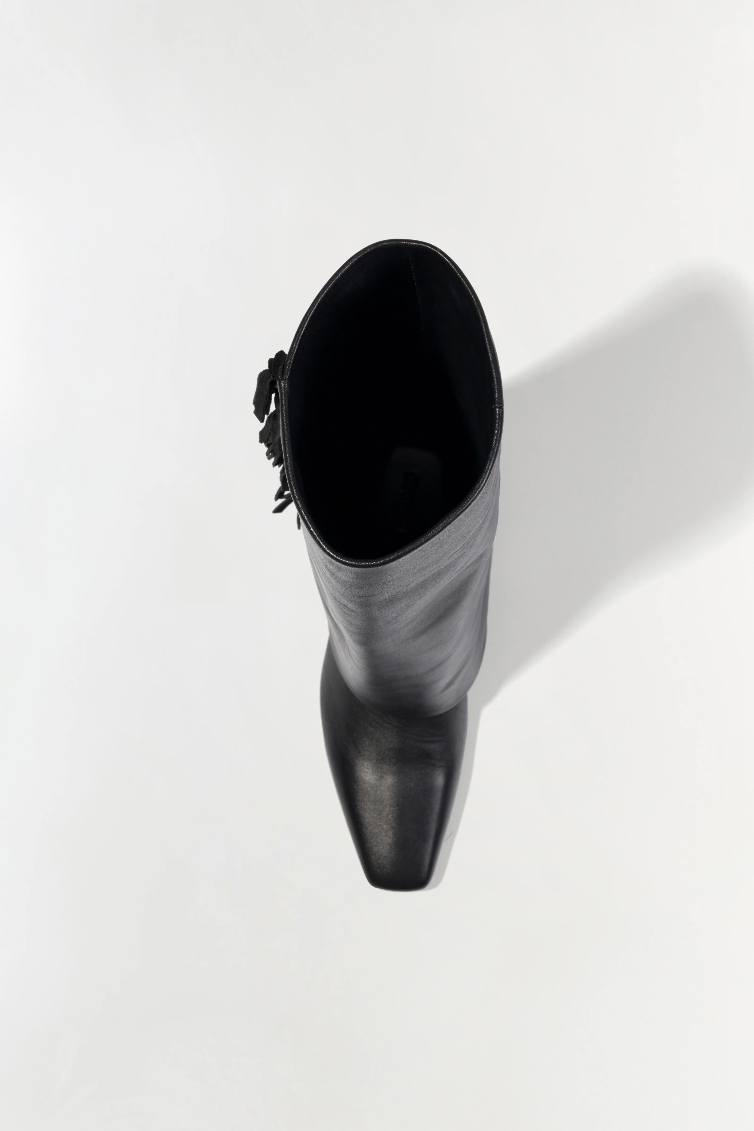 Quinn Leather Fringe Boot - Image 4