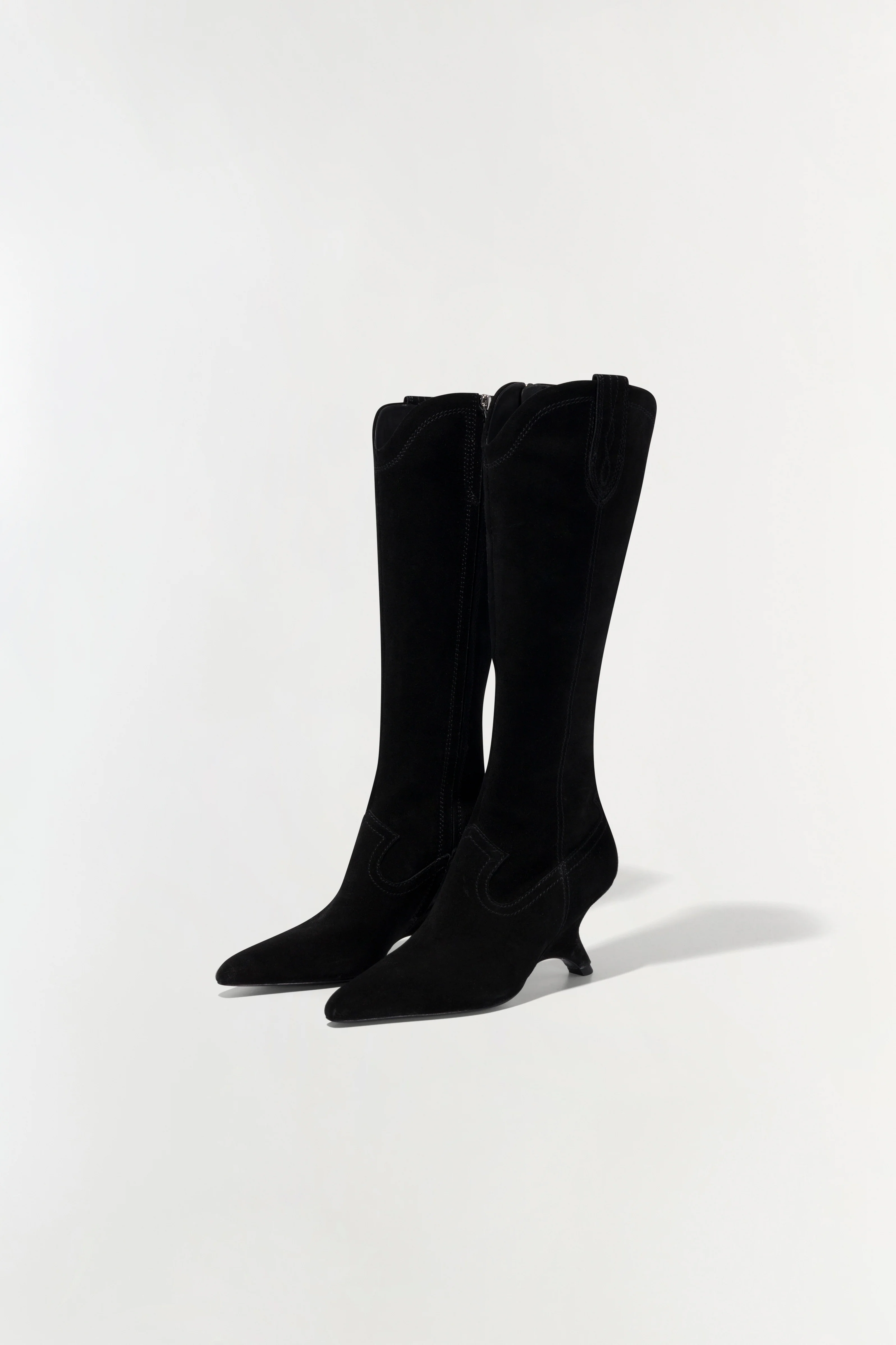 Shadow Suede Knee High Boot - Image 5
