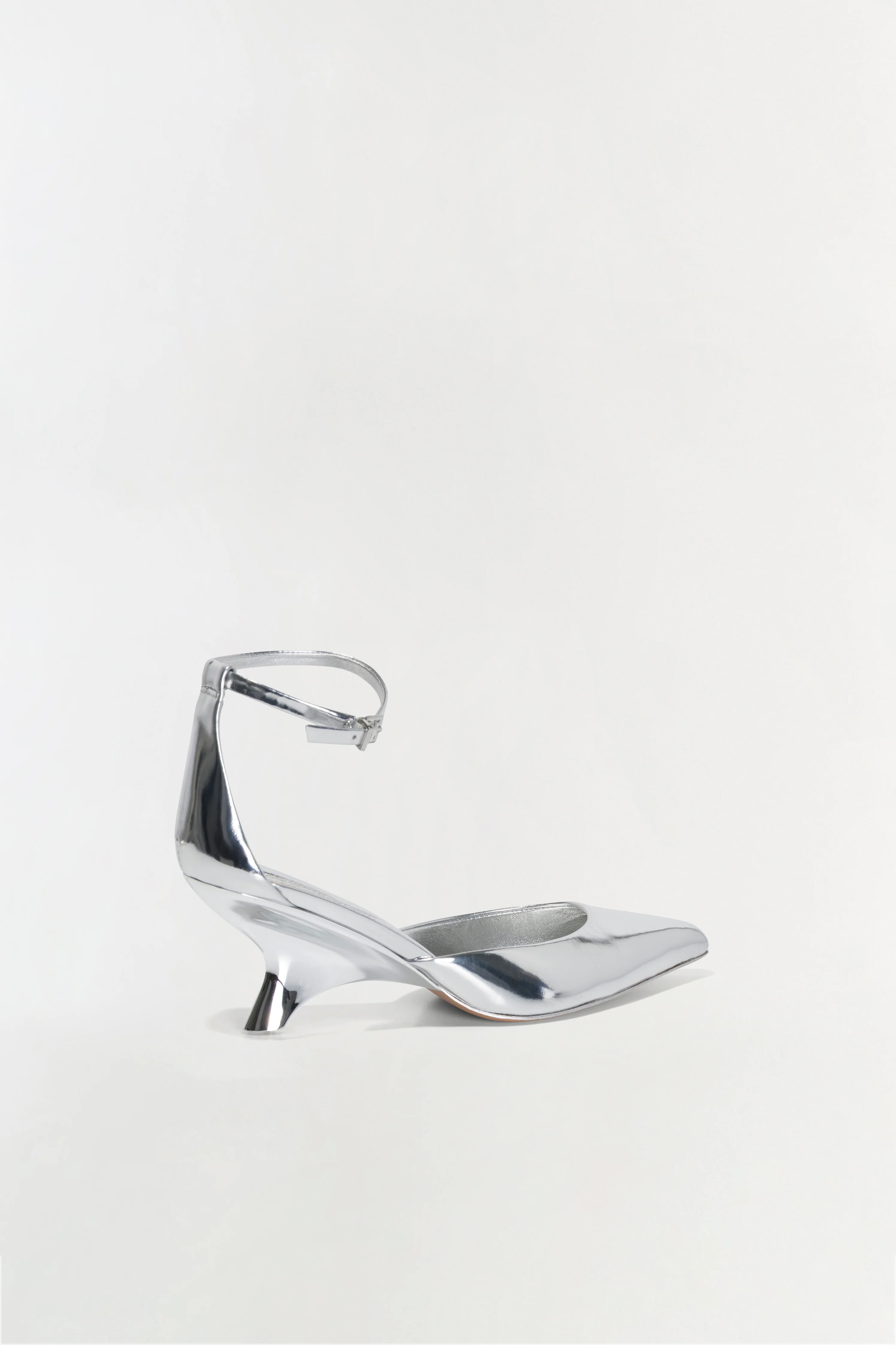 Vixen Metallic Leather Wedge - Image 2