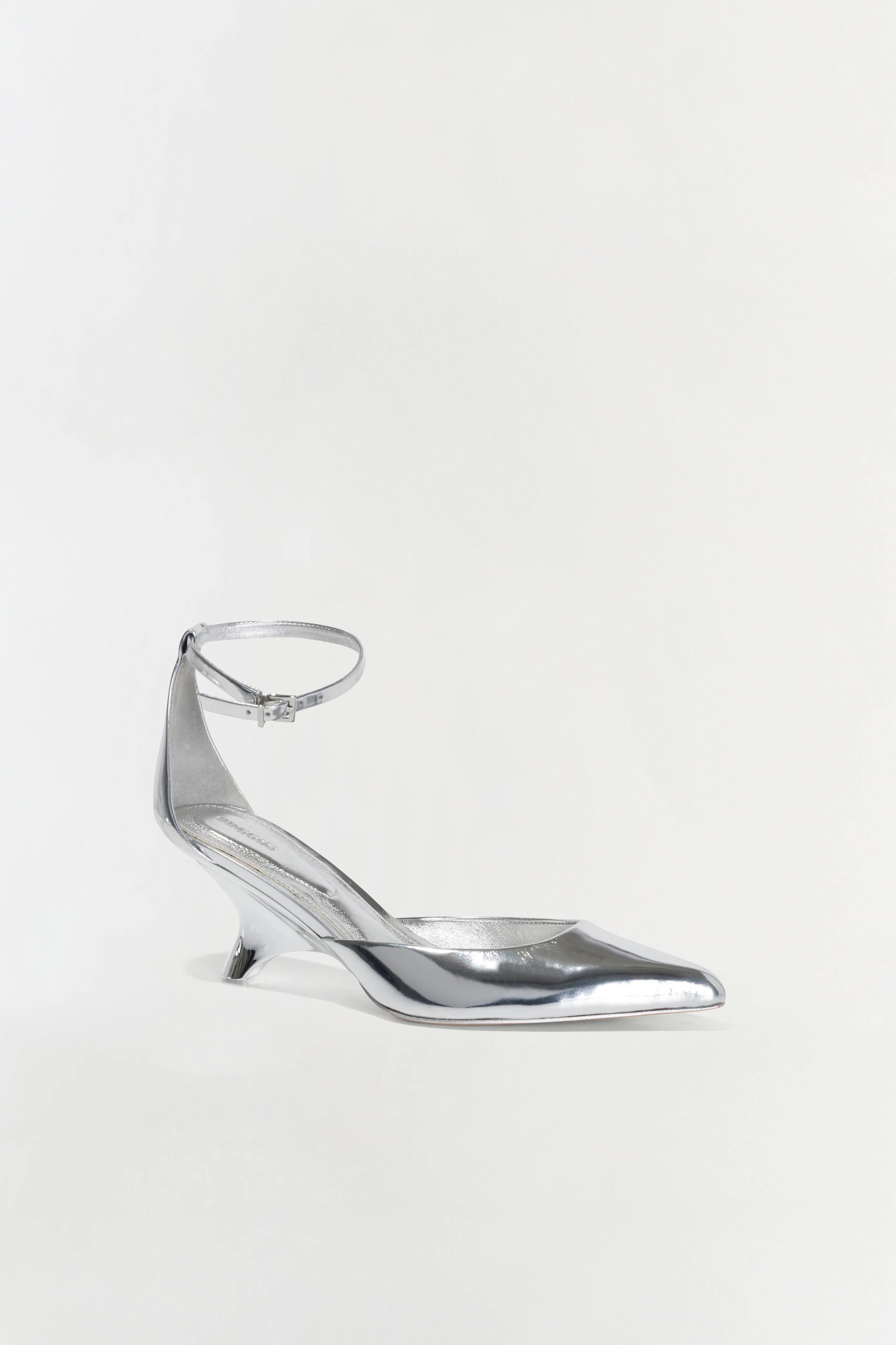Vixen Metallic Leather Wedge - Image 3
