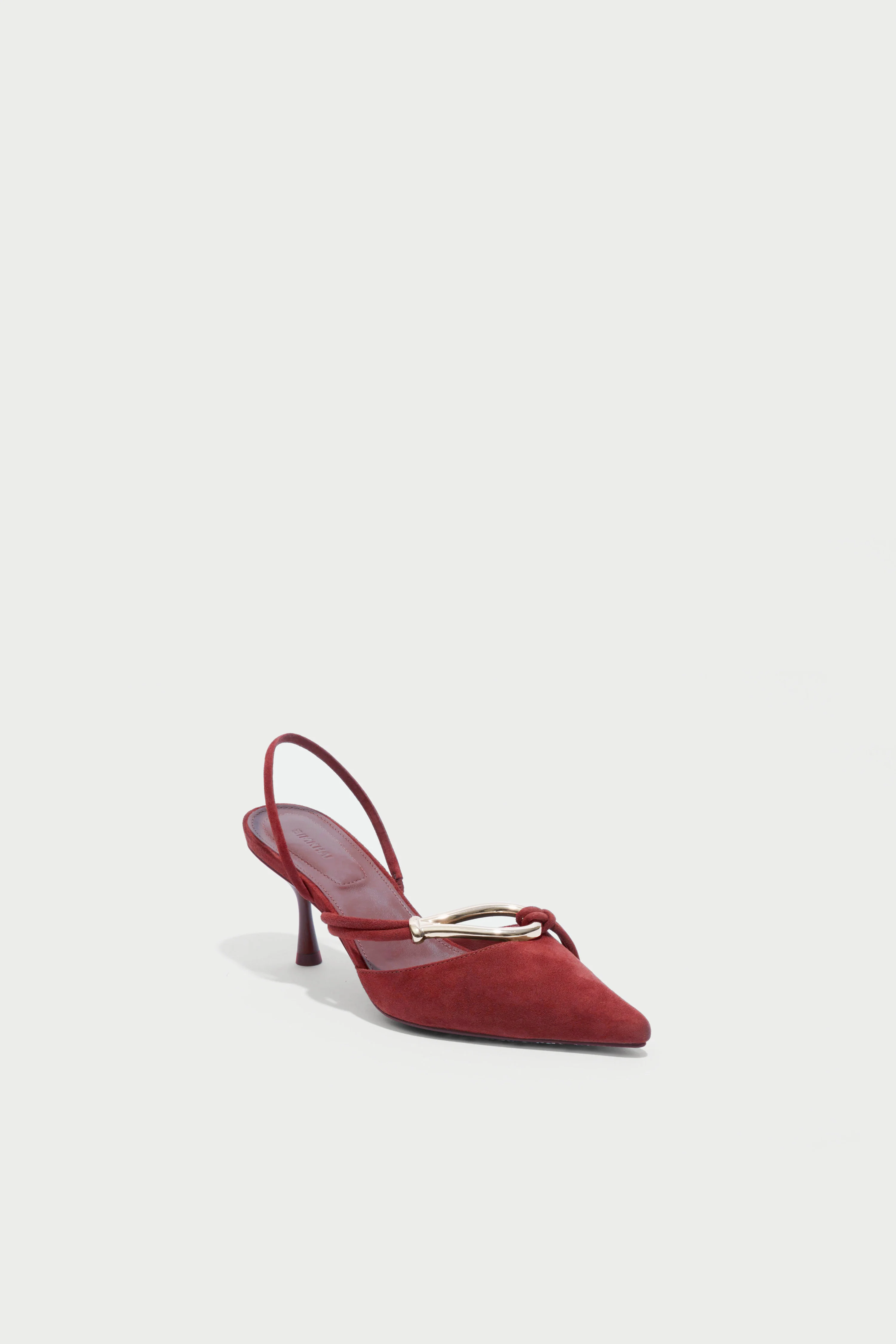 Love Knot Suede Slingback - Image 2