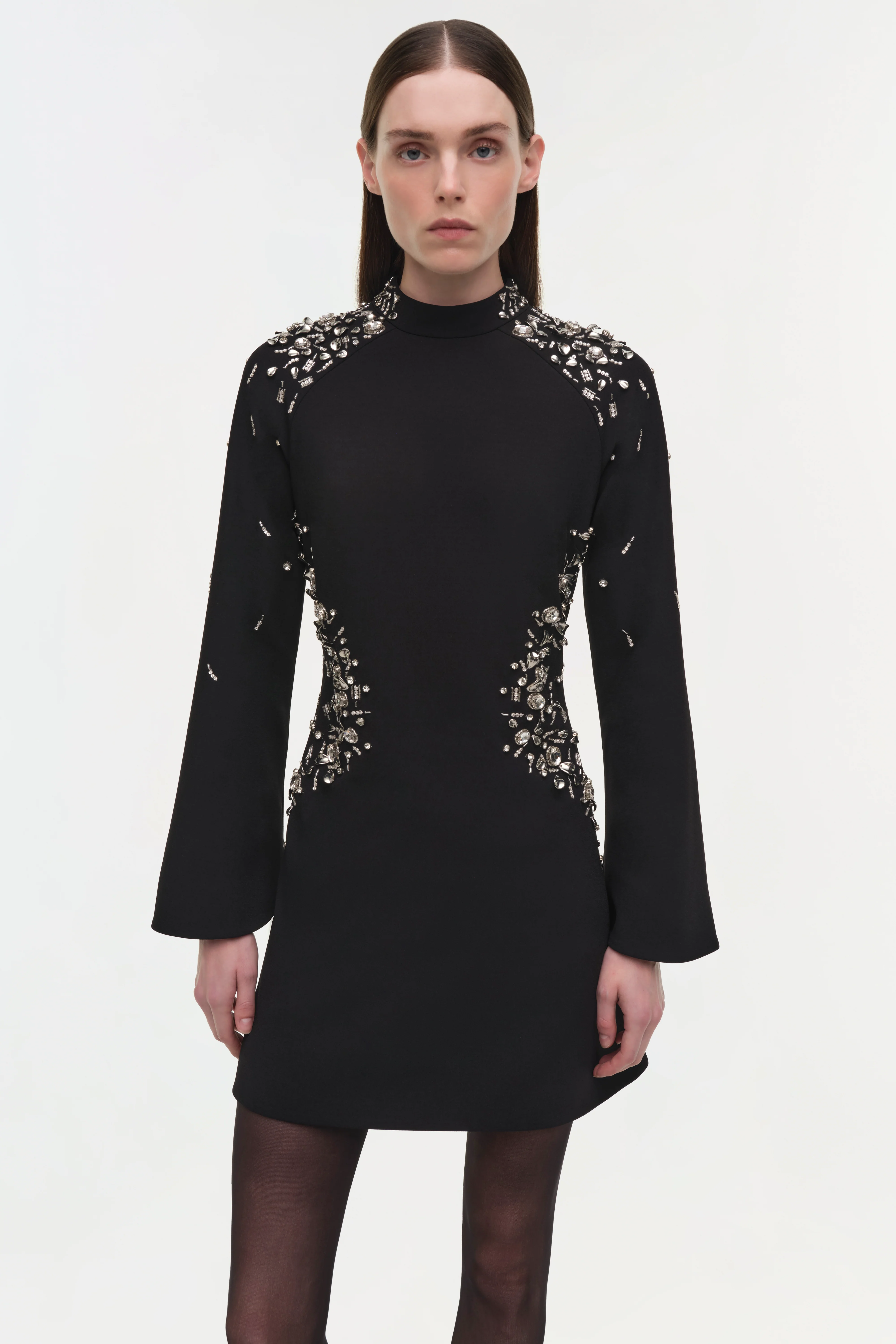 Carla Embellished Mini Dress - Image 3