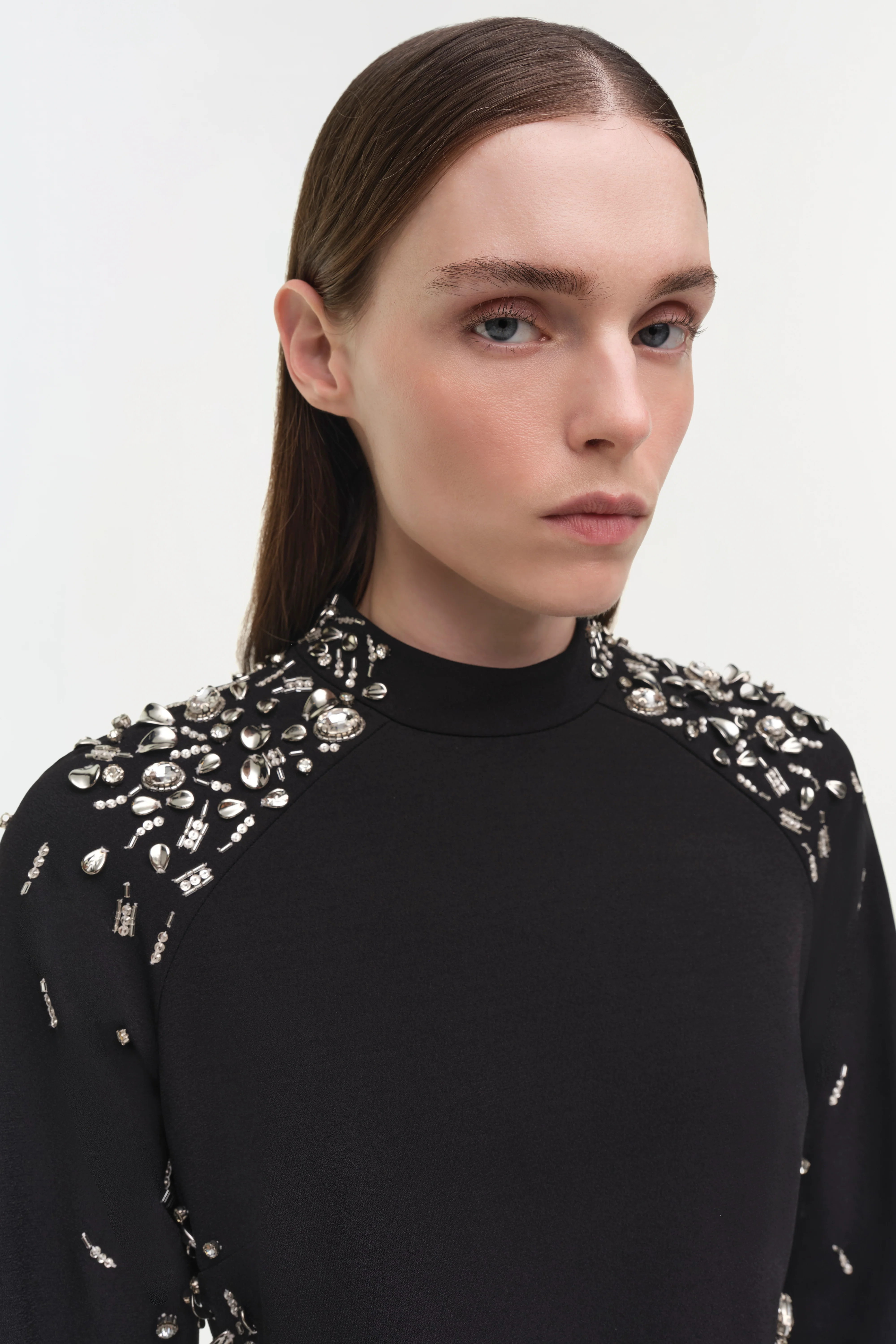 Carla Embellished Mini Dress - Image 4