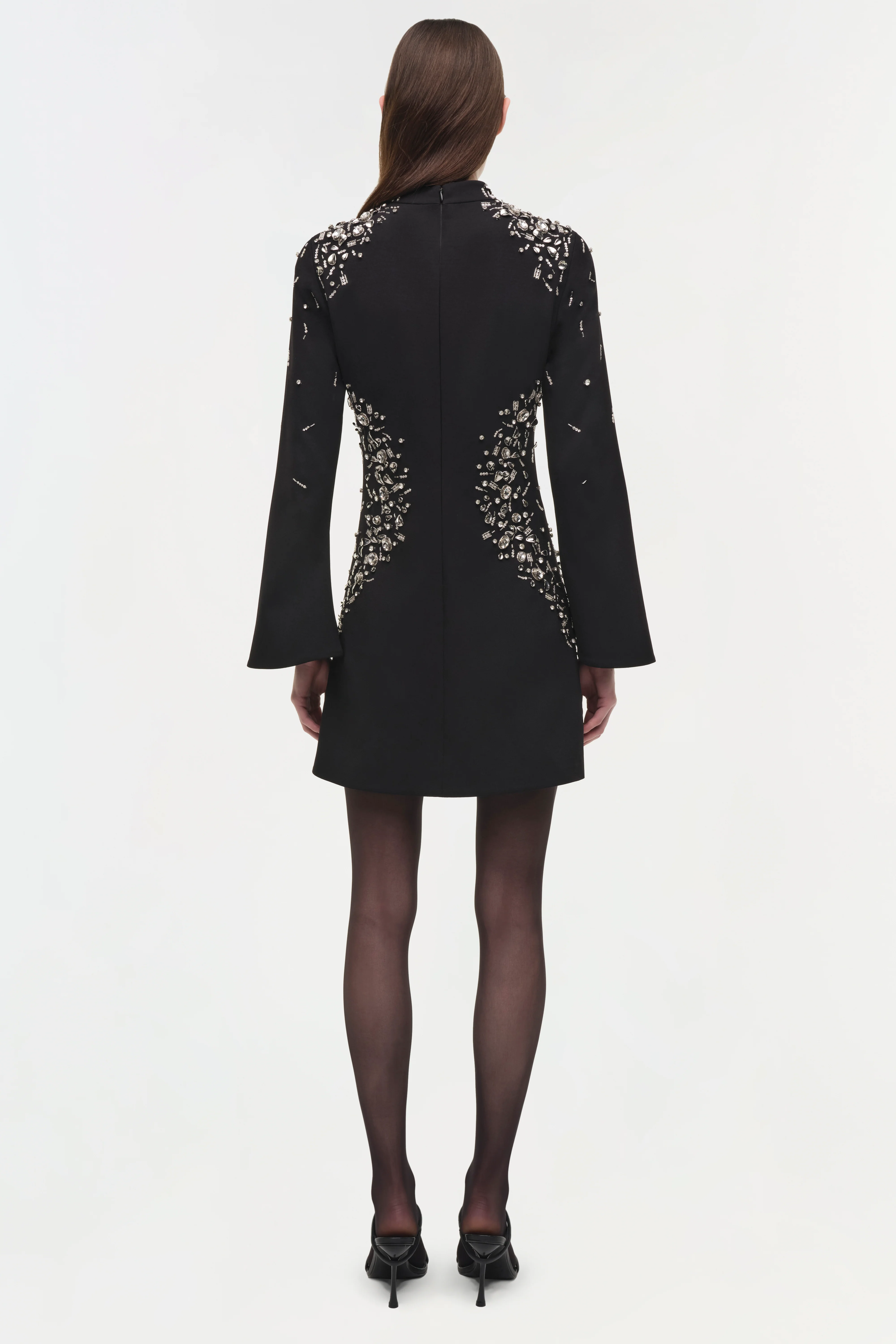 Carla Embellished Mini Dress - Image 6