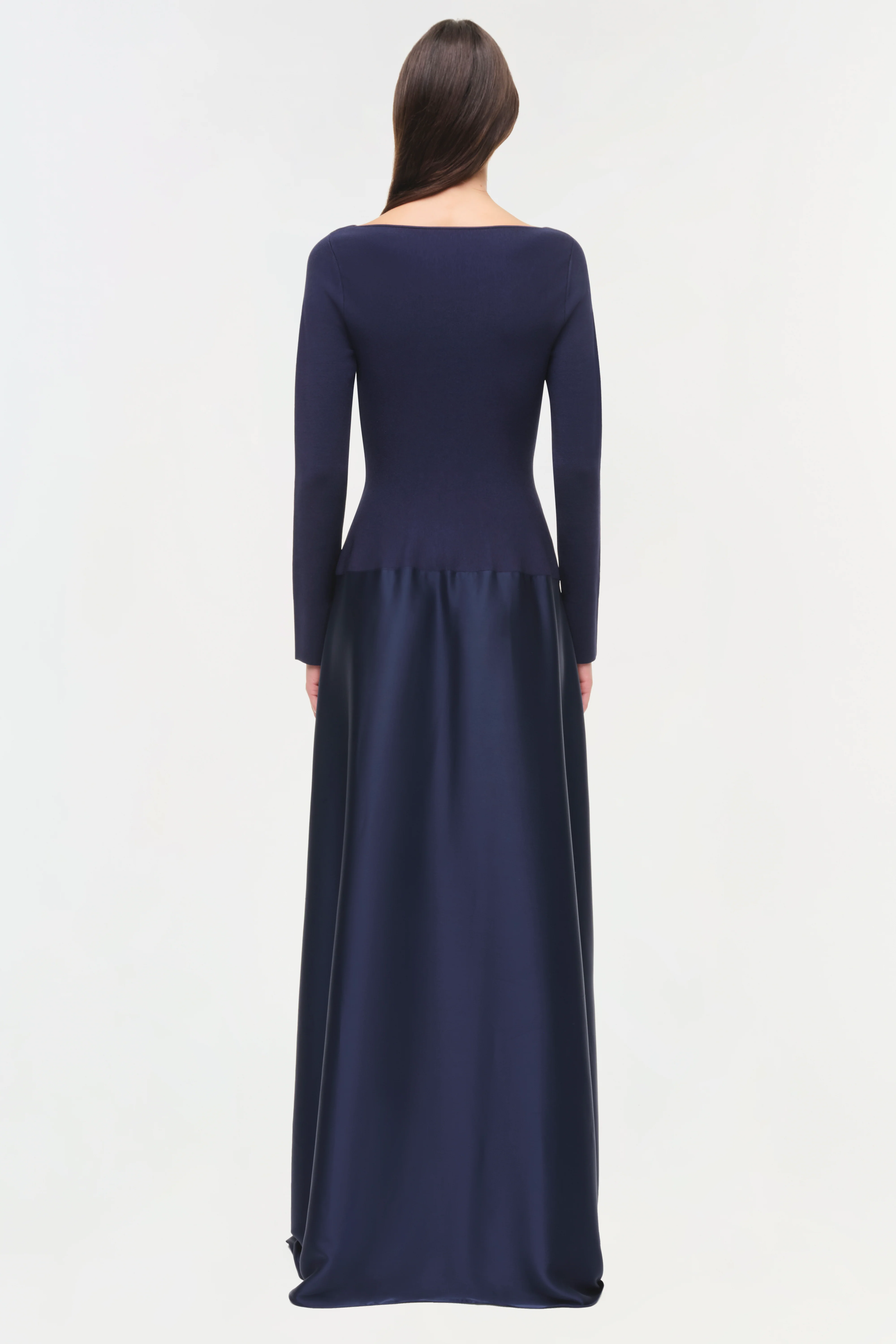 Paola Satin Knit Gown - Image 5