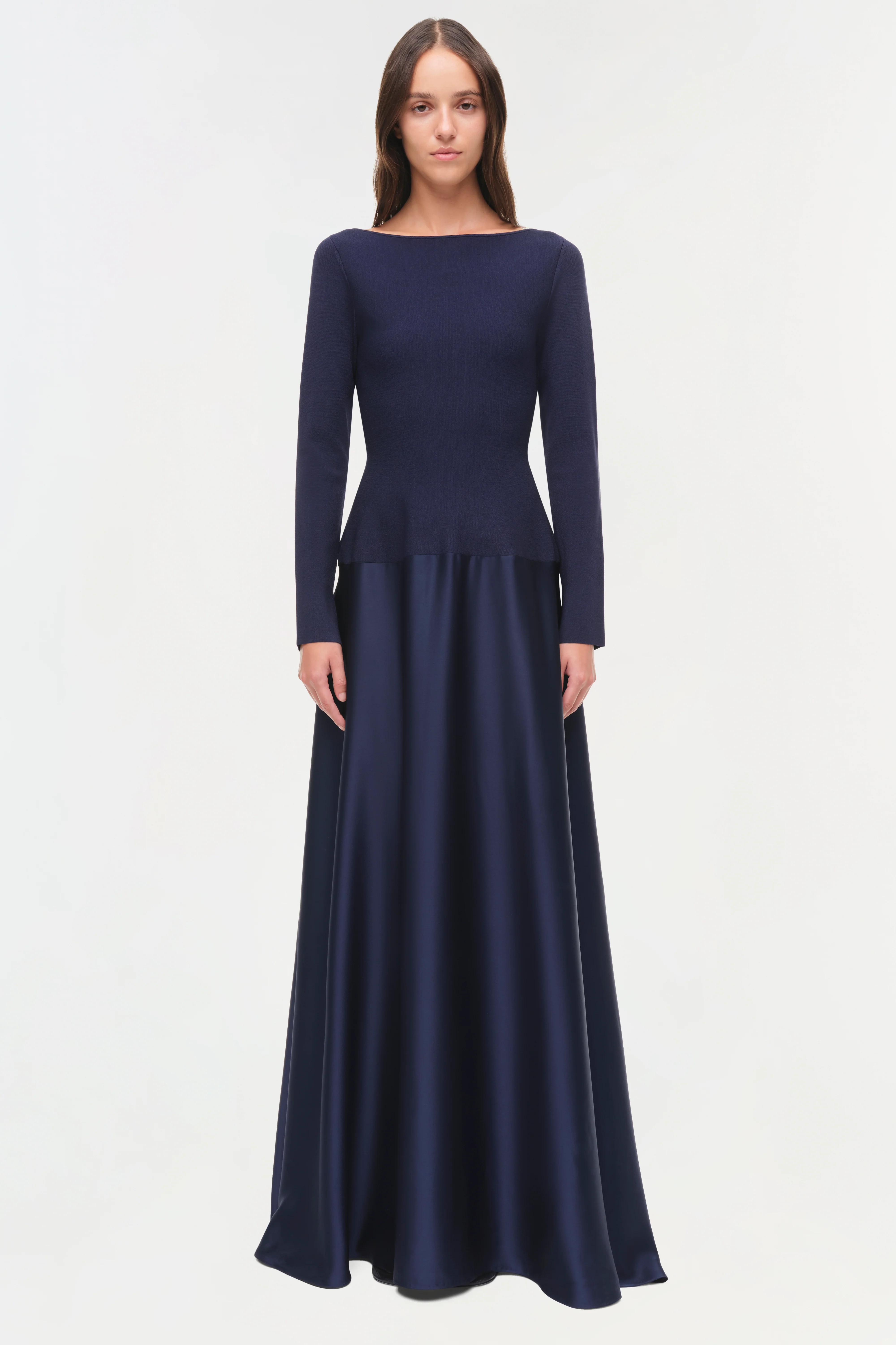 Paola Satin Knit Gown - Image 6