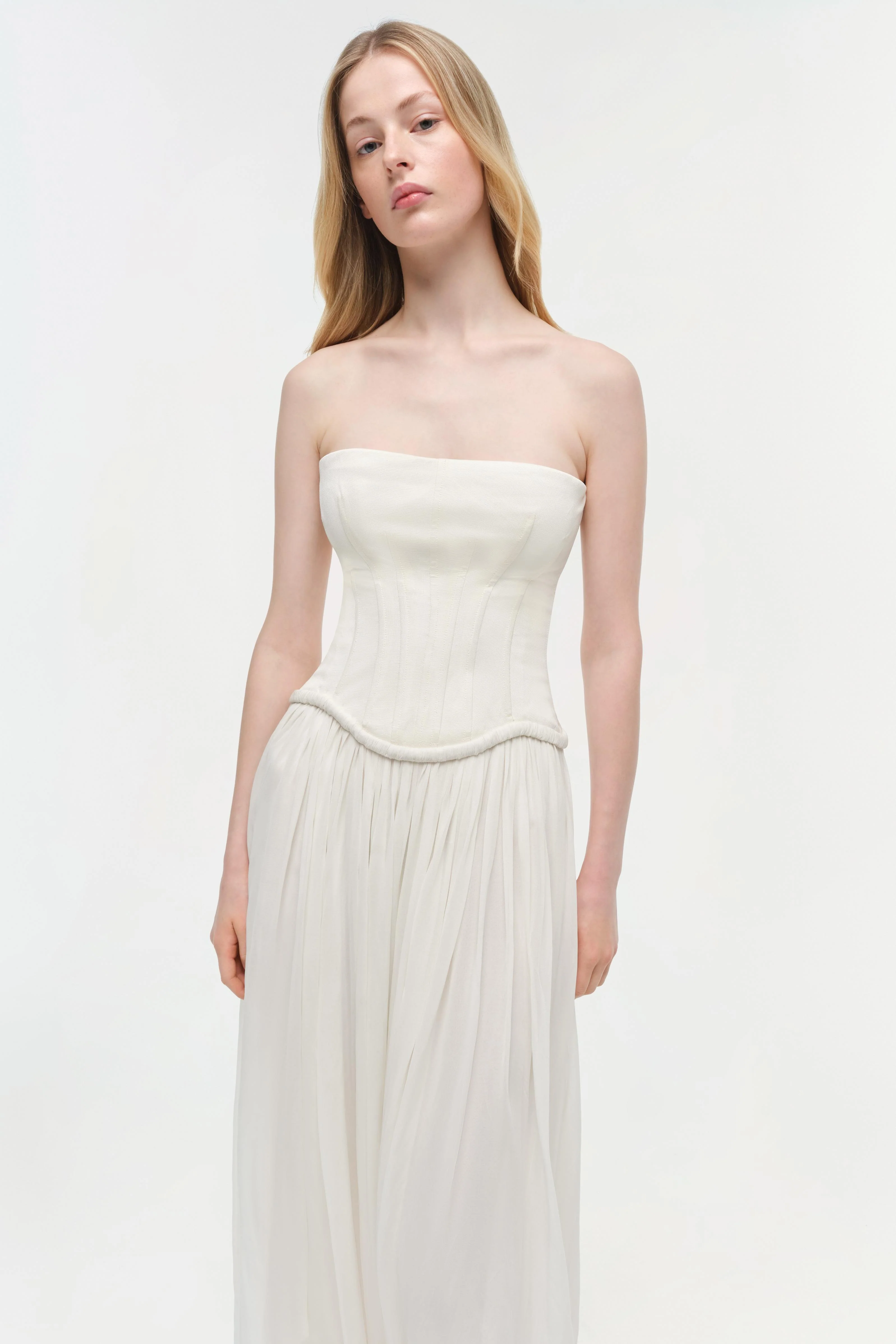 Adalys Strapless Jersey Dress - Image 3