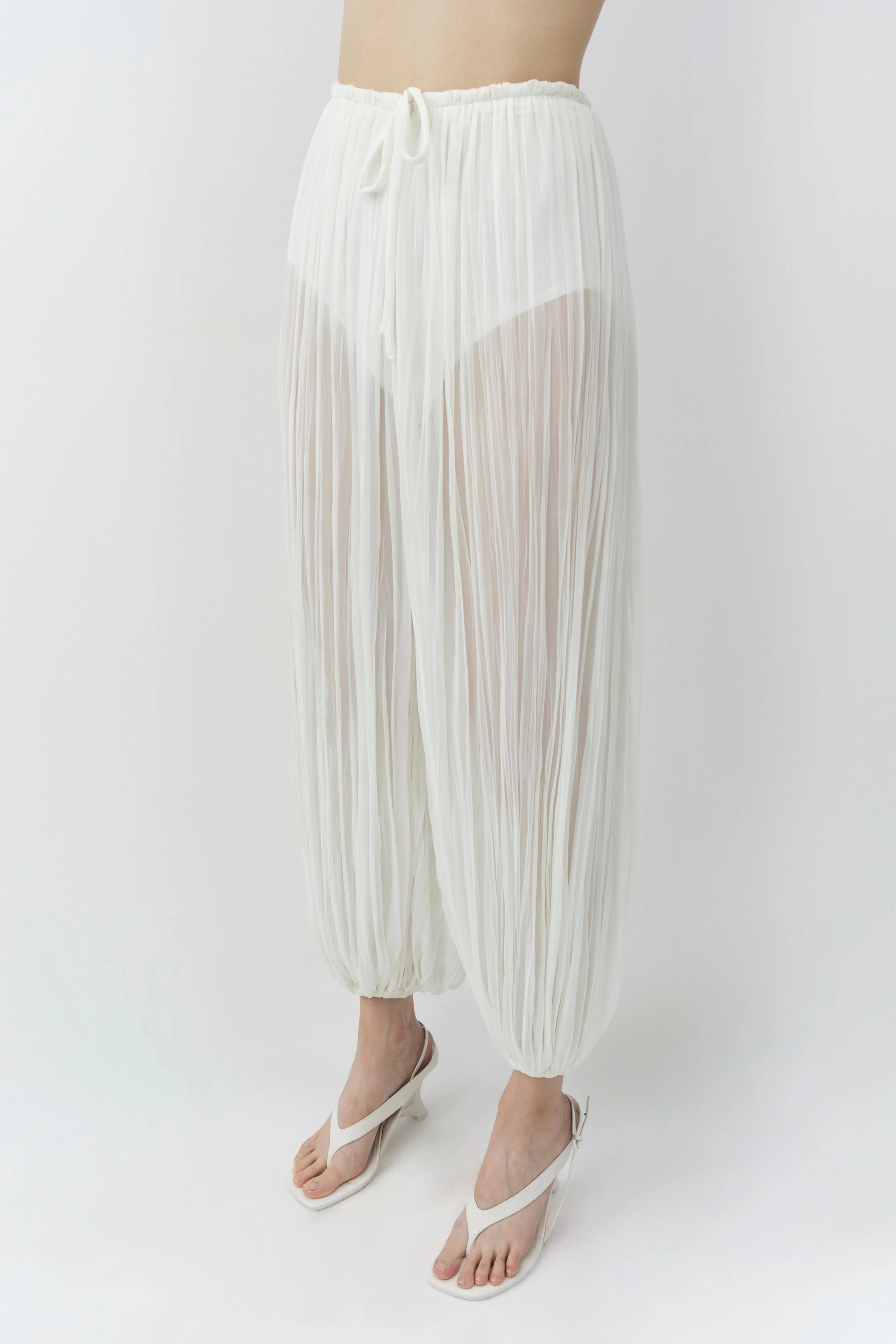 Afton Crinkle Jersey Balloon Pant - Image 4