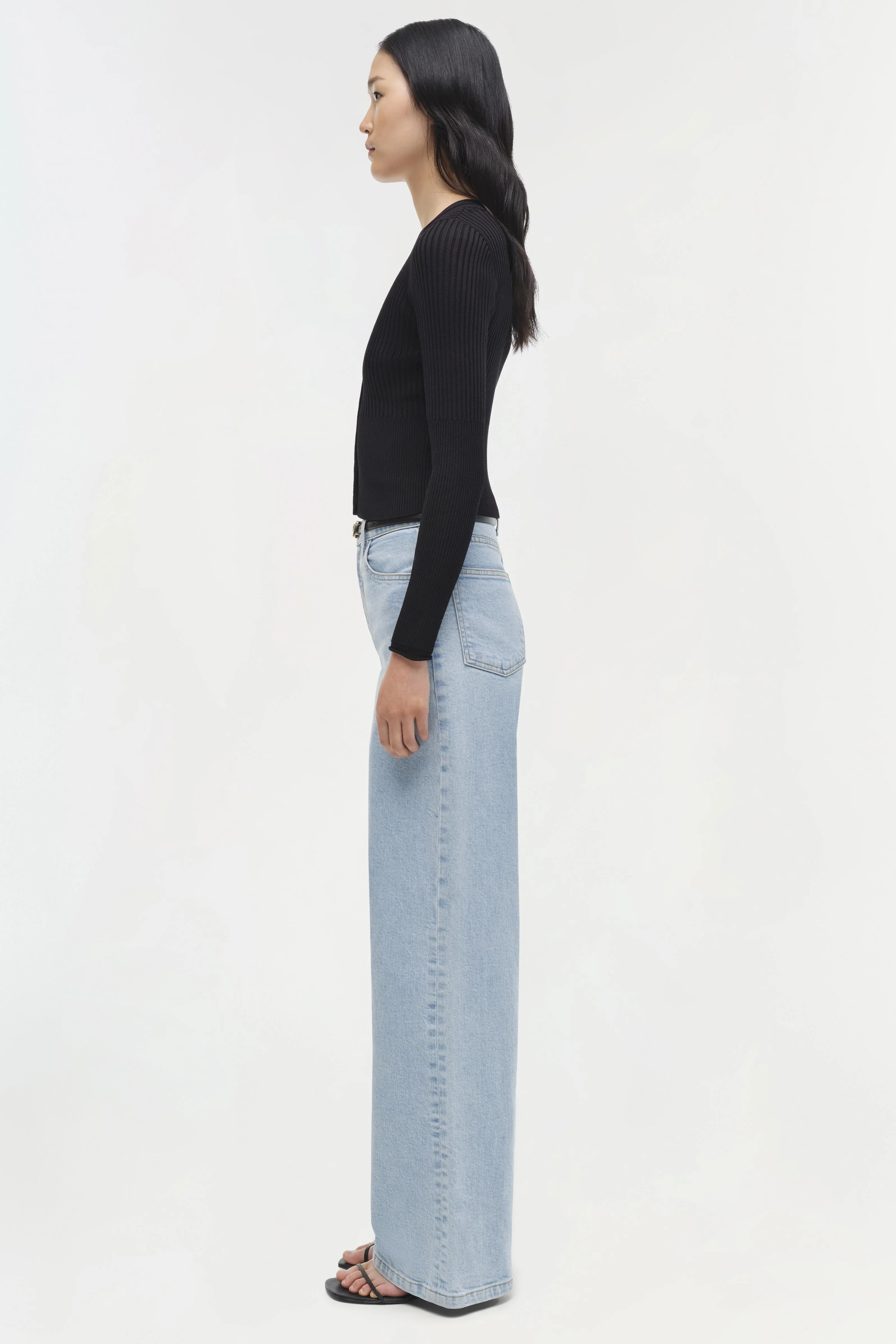 Ailany Rib Knit Cardigan - Image 4
