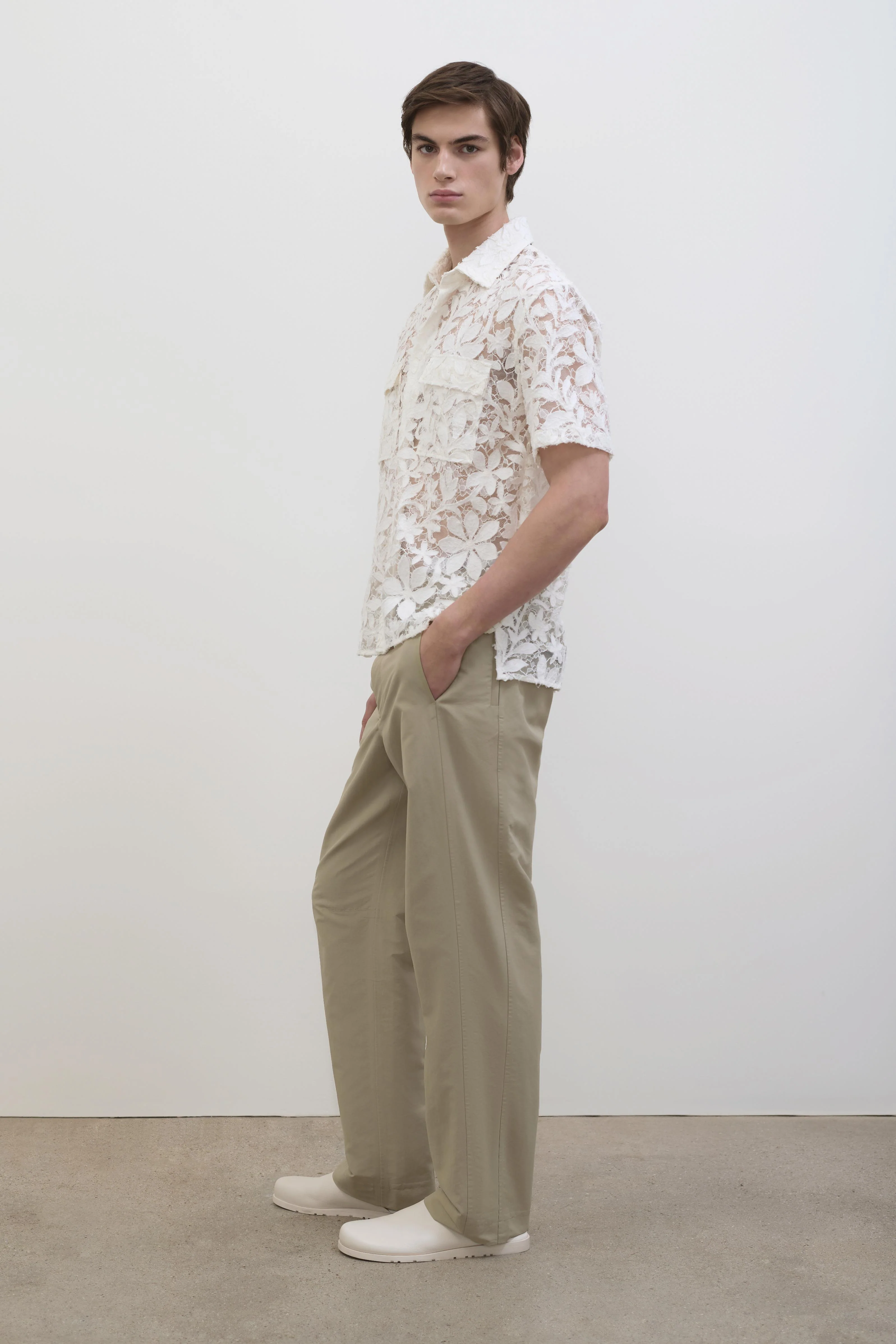 Alan Cotton Lace Shirt - Image 3