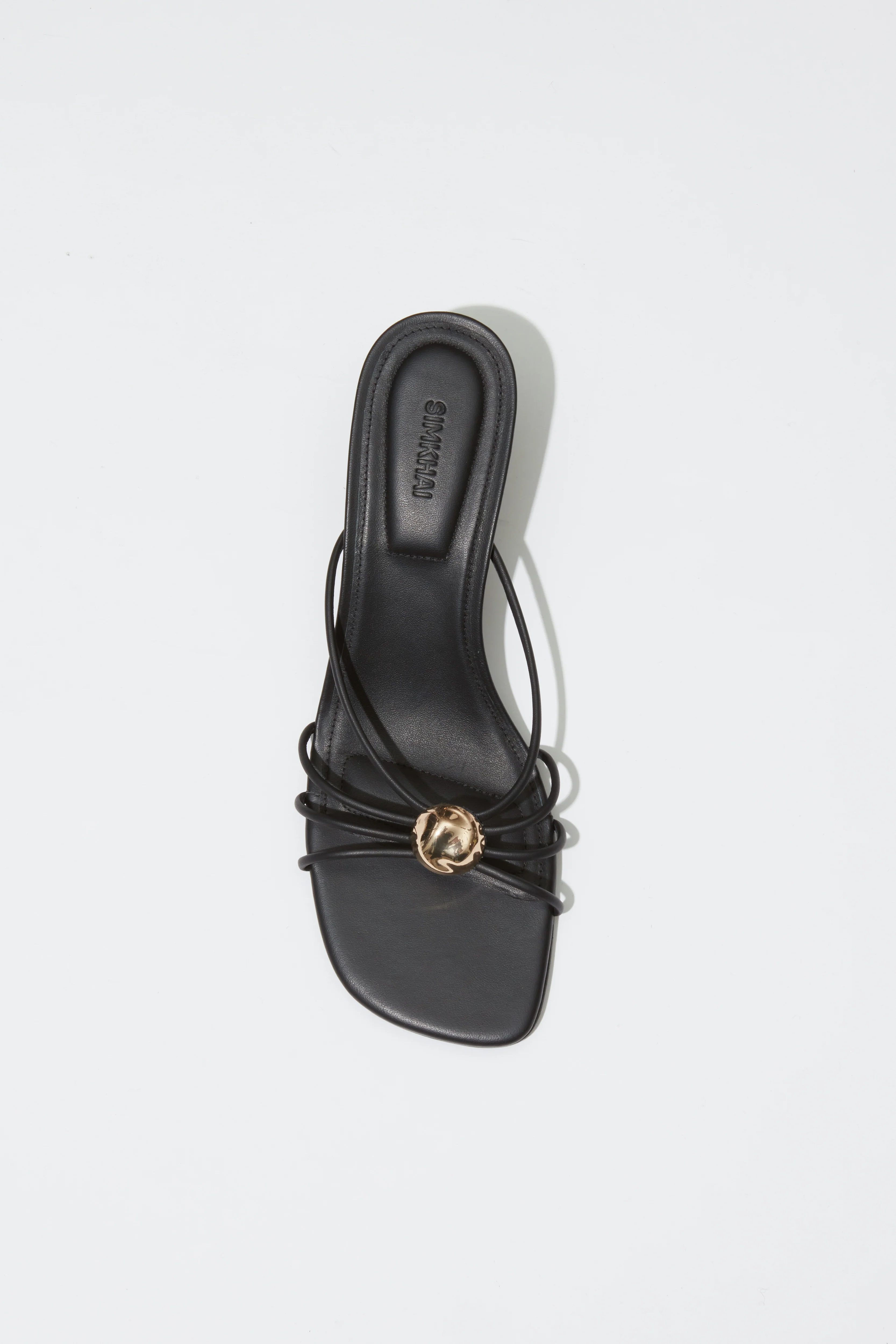 Amaya Leather Strappy Kitten Heel - Image 3