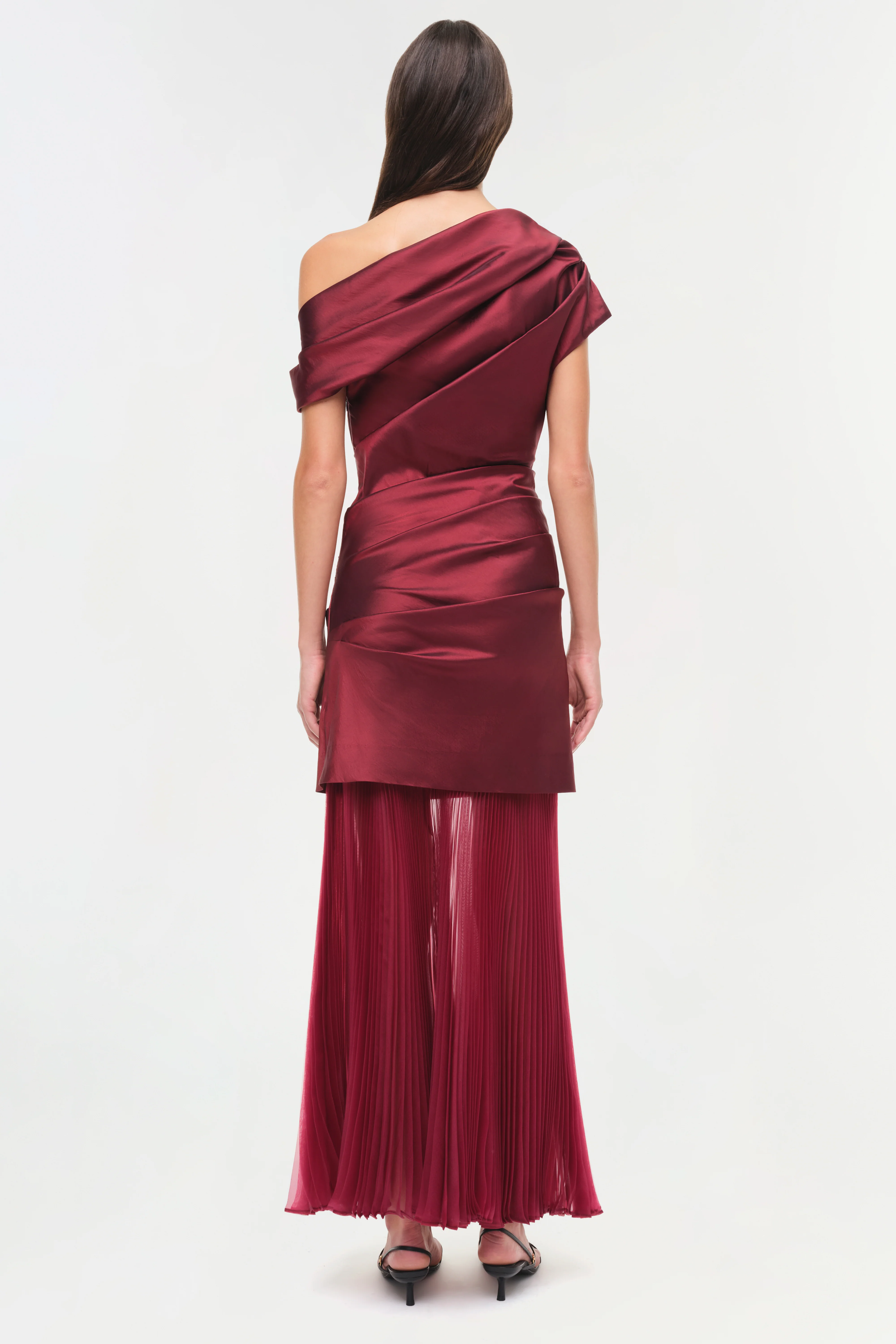 Ammalie Taffeta Midi Dress - Image 5