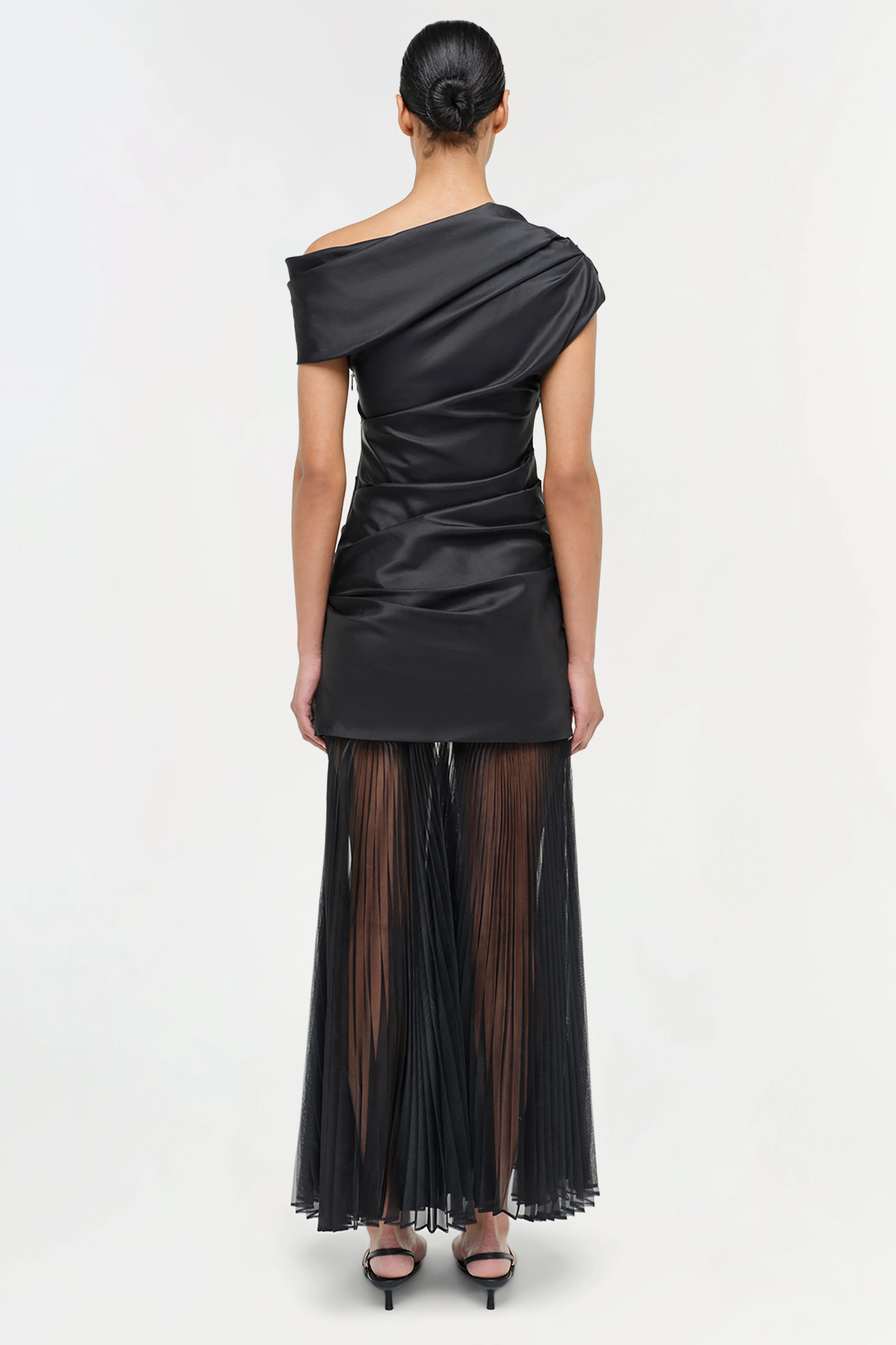Ammalie Taffeta Midi Dress - Image 4