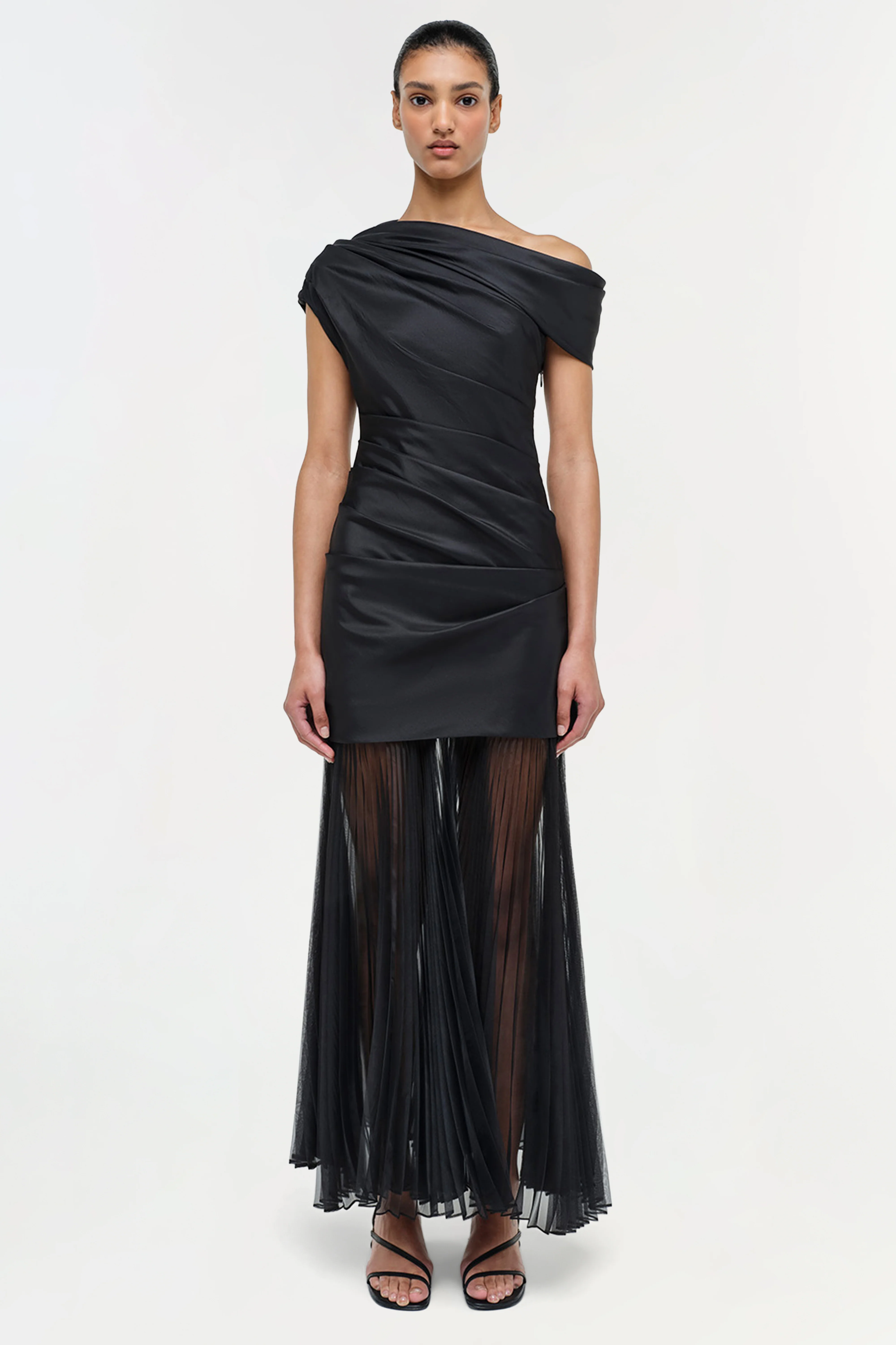 Ammalie Taffeta Midi Dress - Image 5