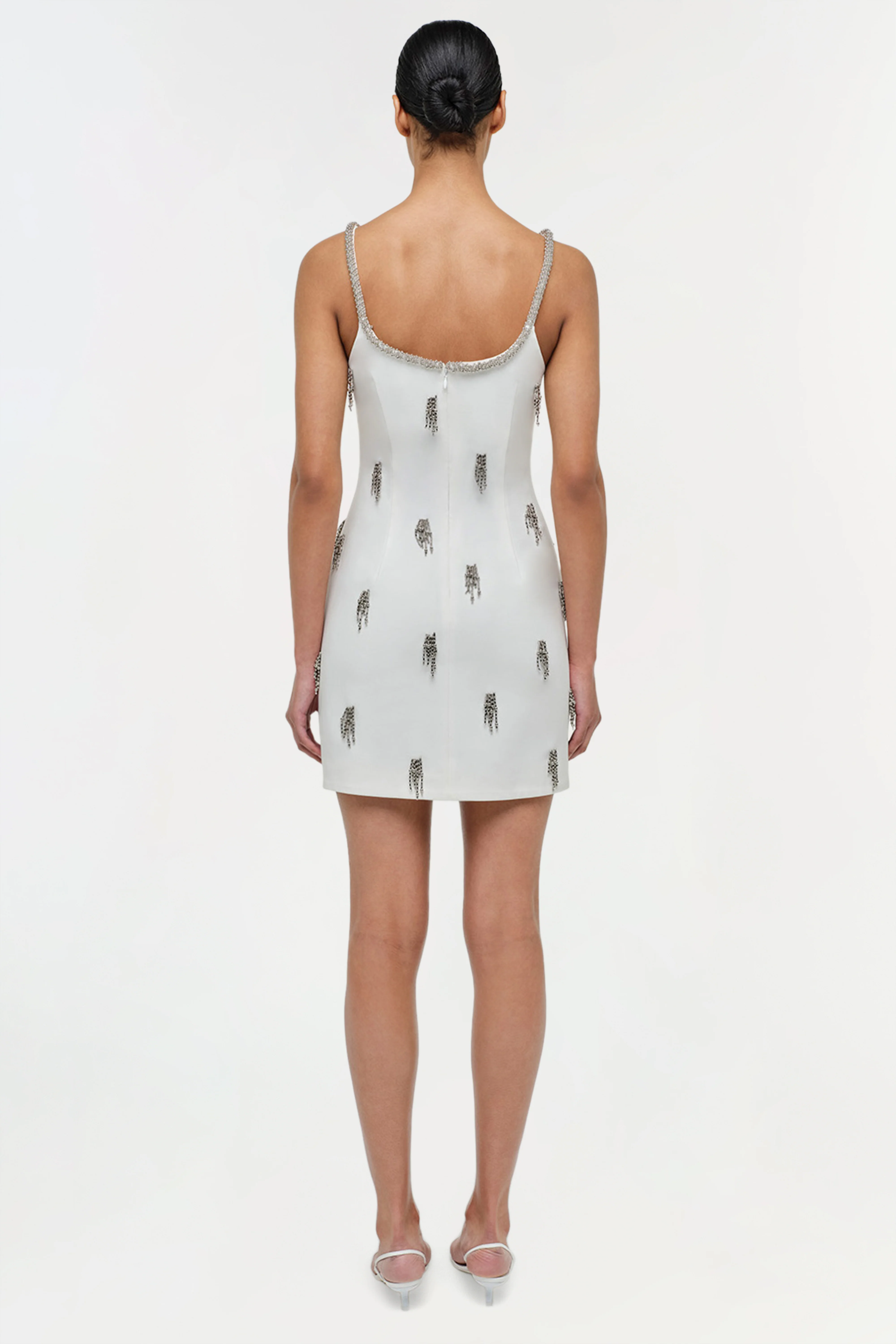 Amy Embellished Mini Dress - Image 4