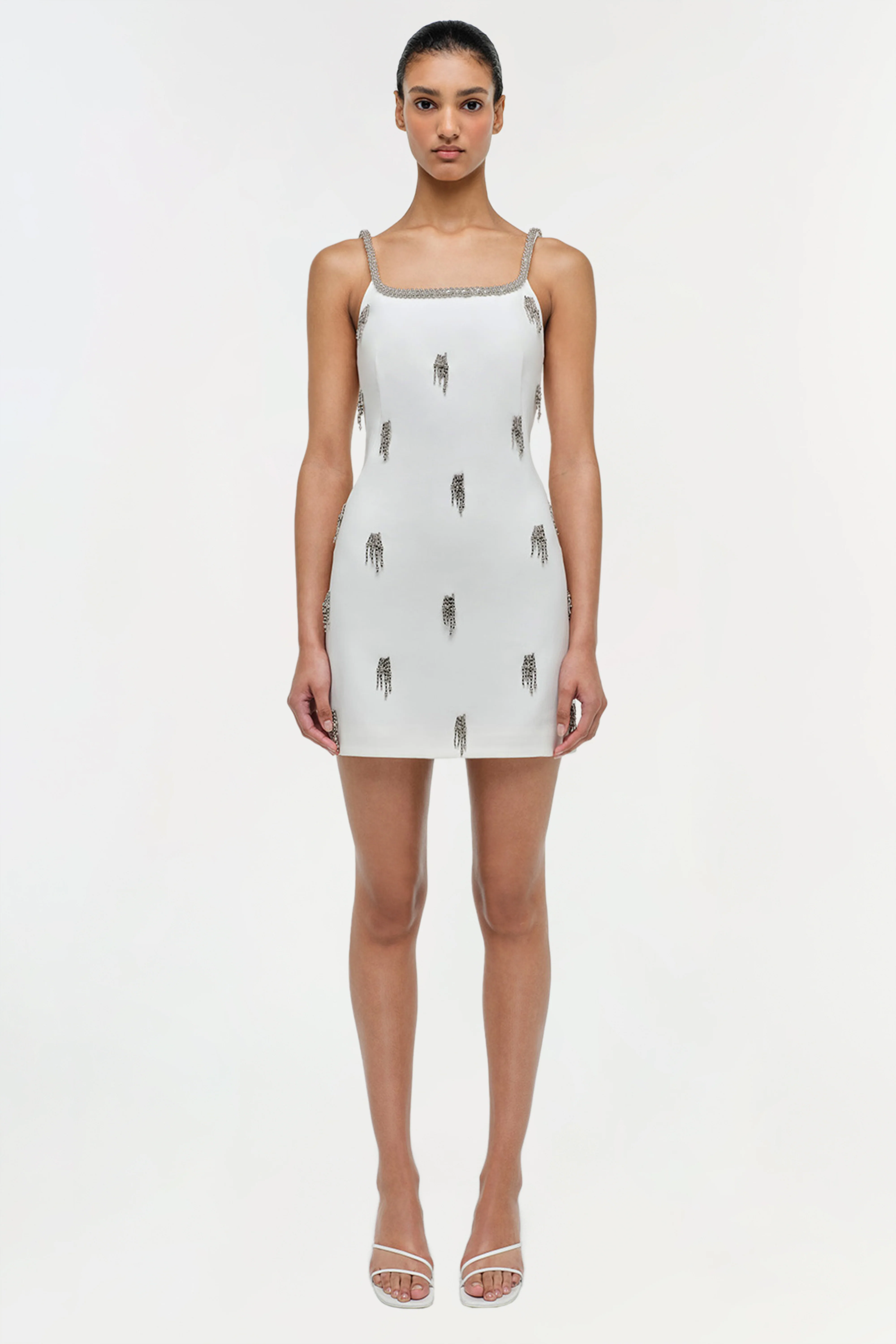 Amy Embellished Mini Dress - Image 5