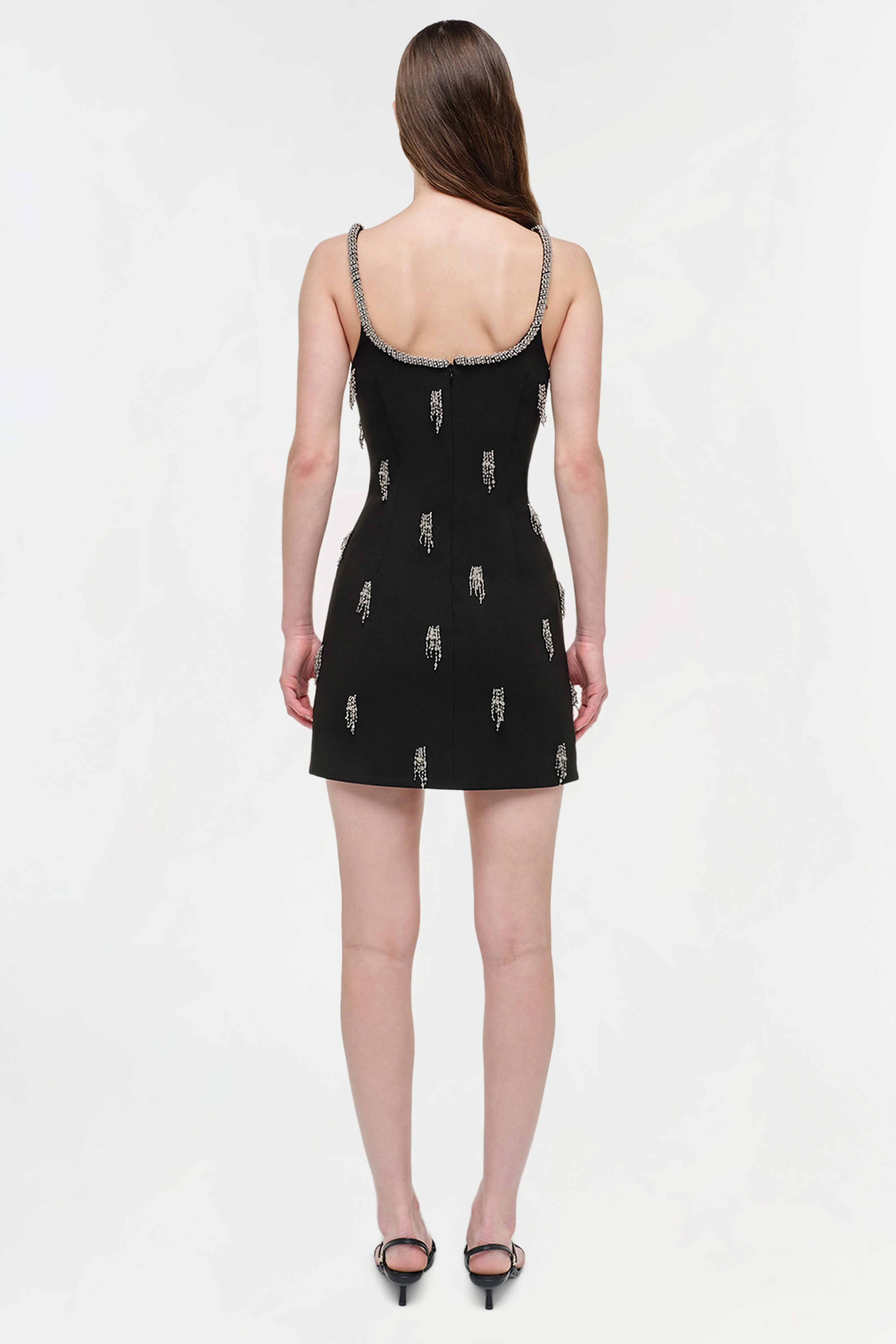 Amy Embellished Mini Dress - Image 4