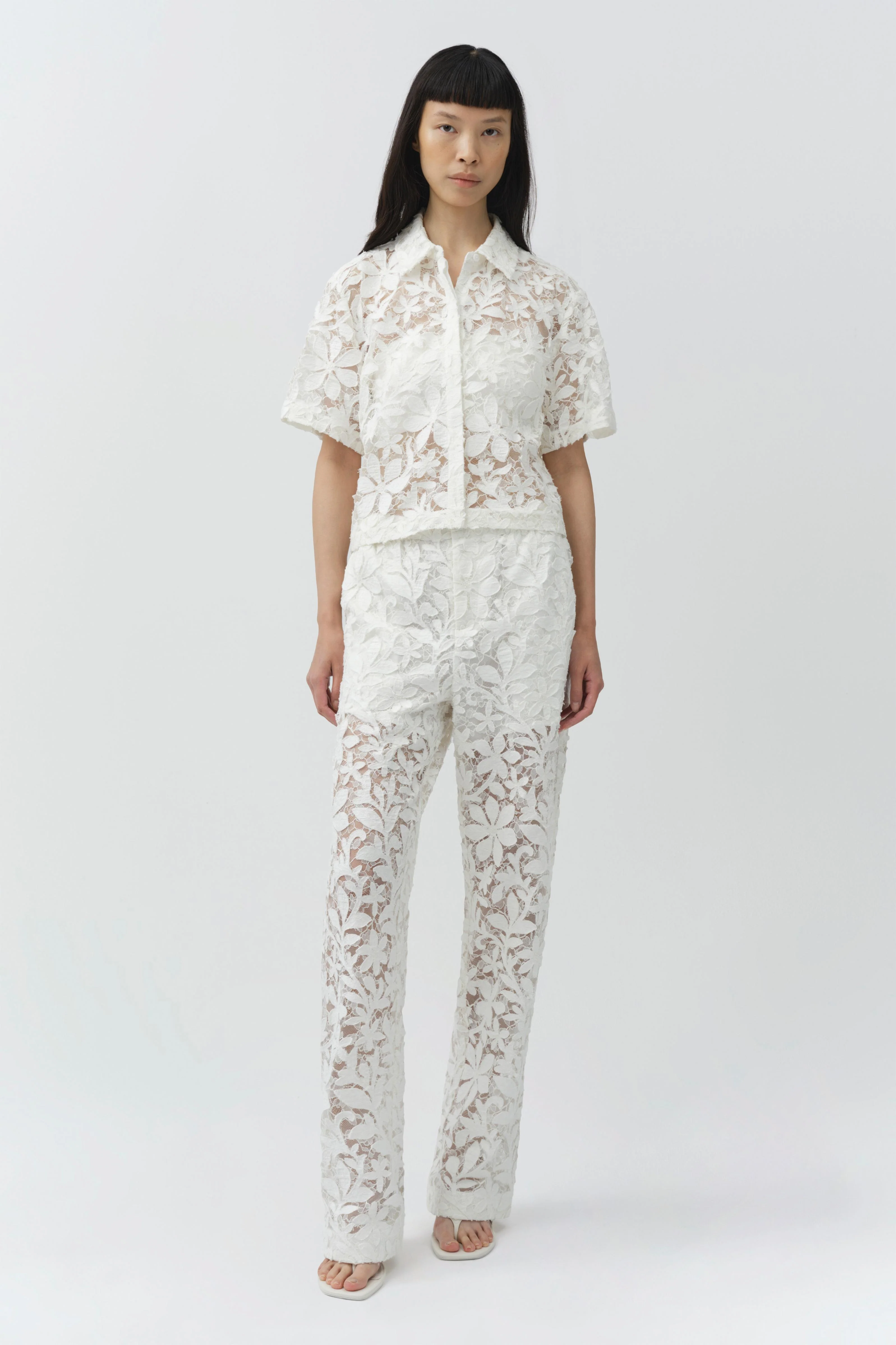 Annaelle Cotton Lace Top - Image 2