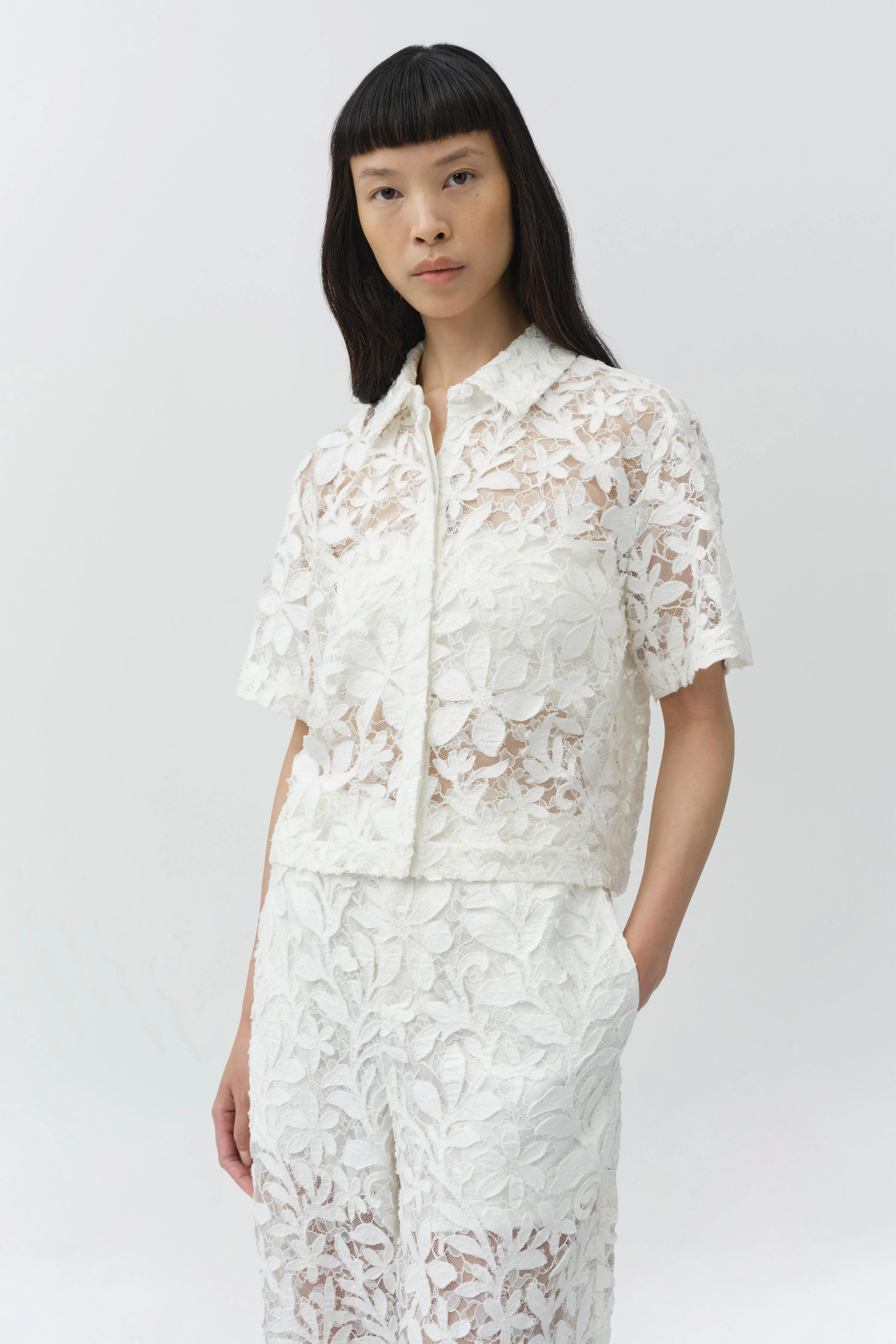 Annaelle Cotton Lace Top - Image 3