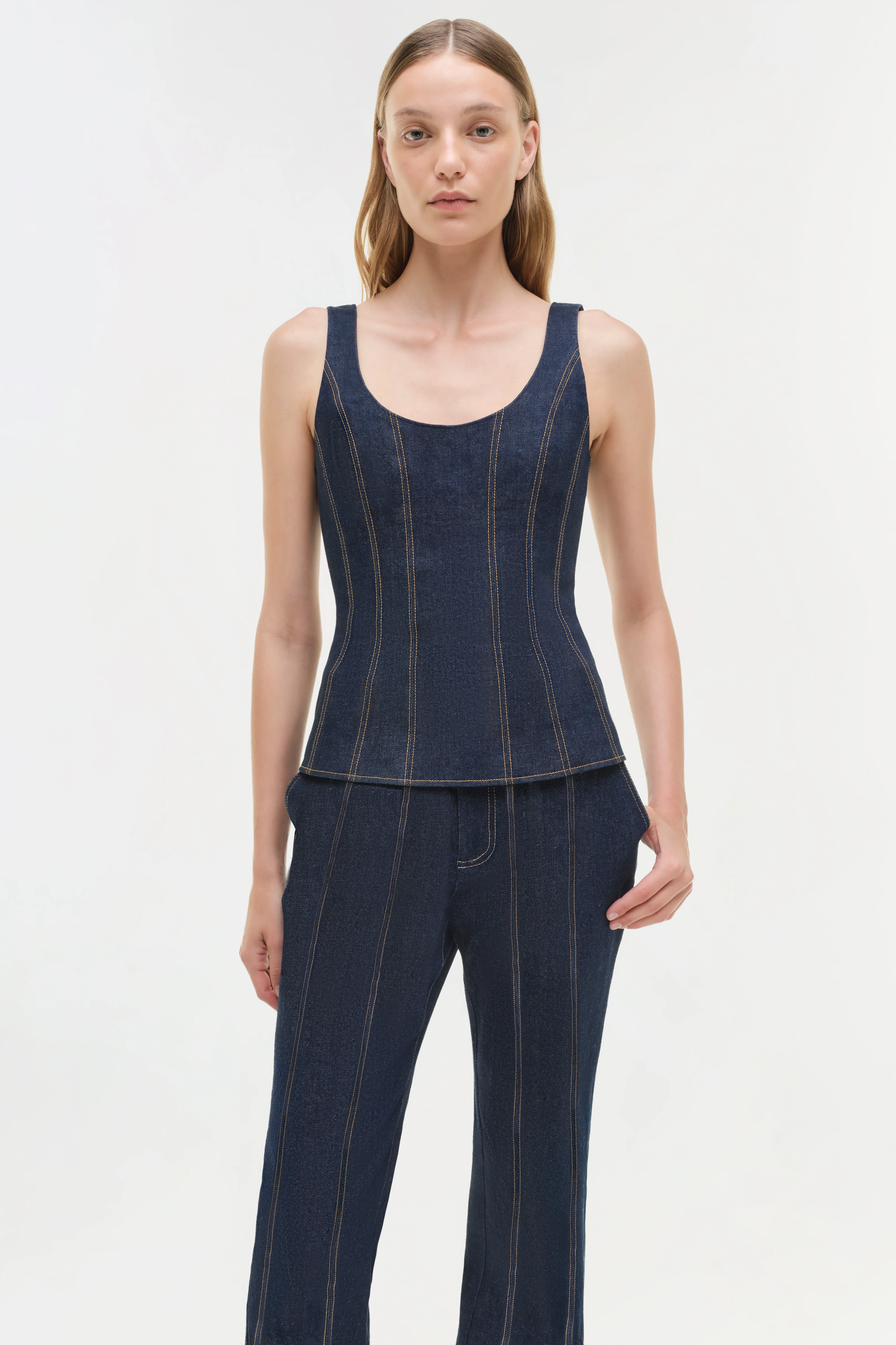 Ansel Denim Trouser - Image 3