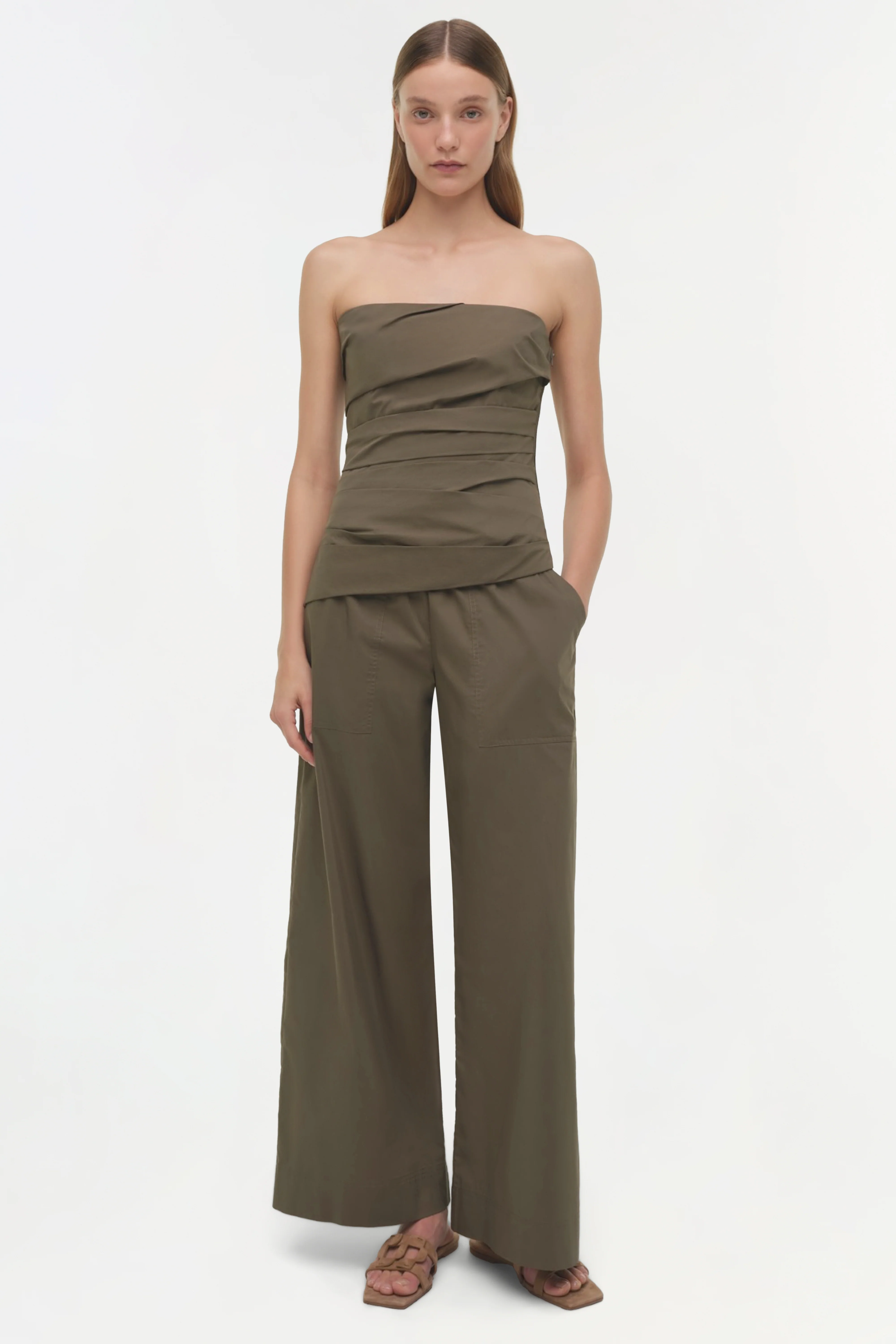 Arden Cotton Pull On Pant - Image 2