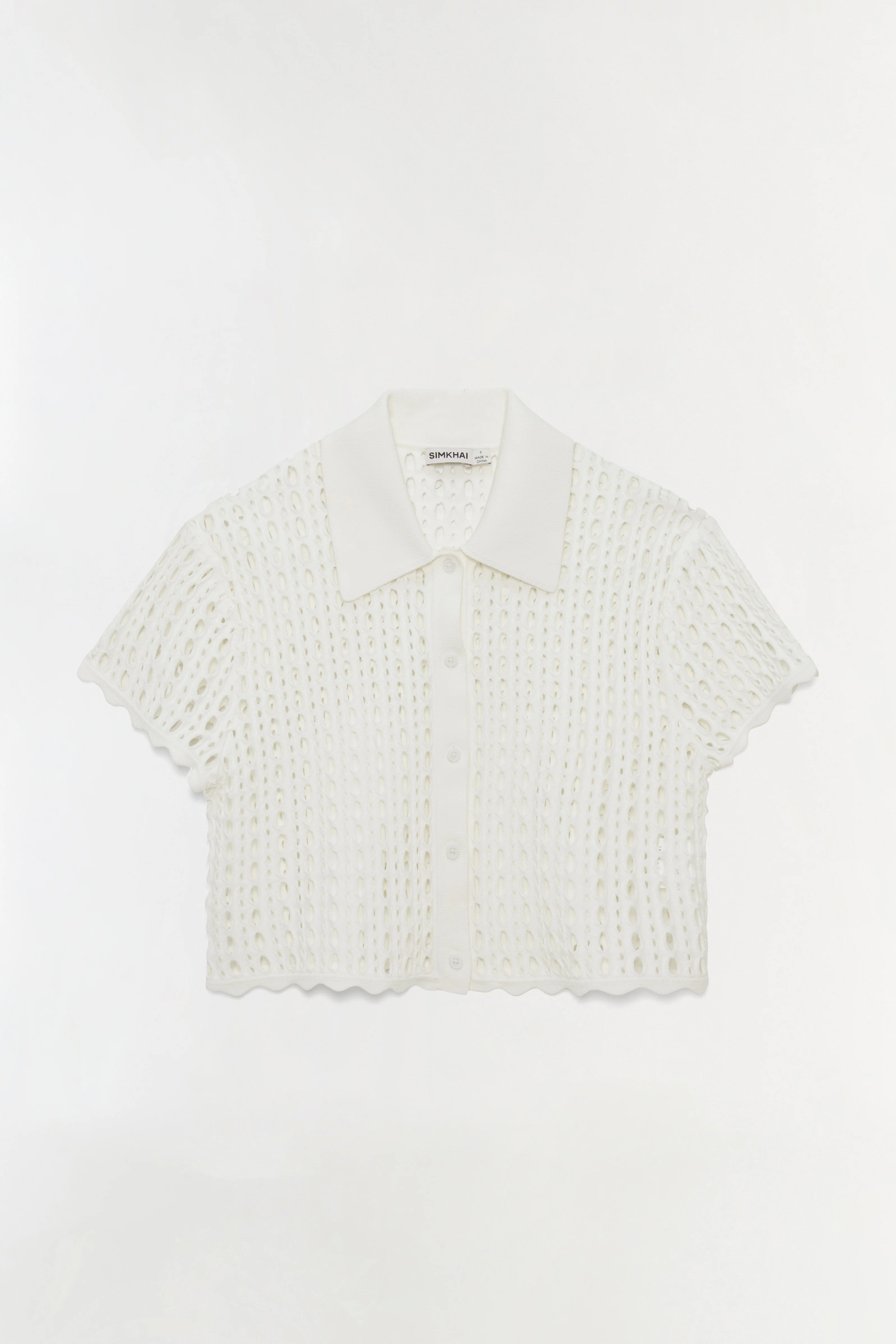 Arlan Open Stitch Camp Shirt