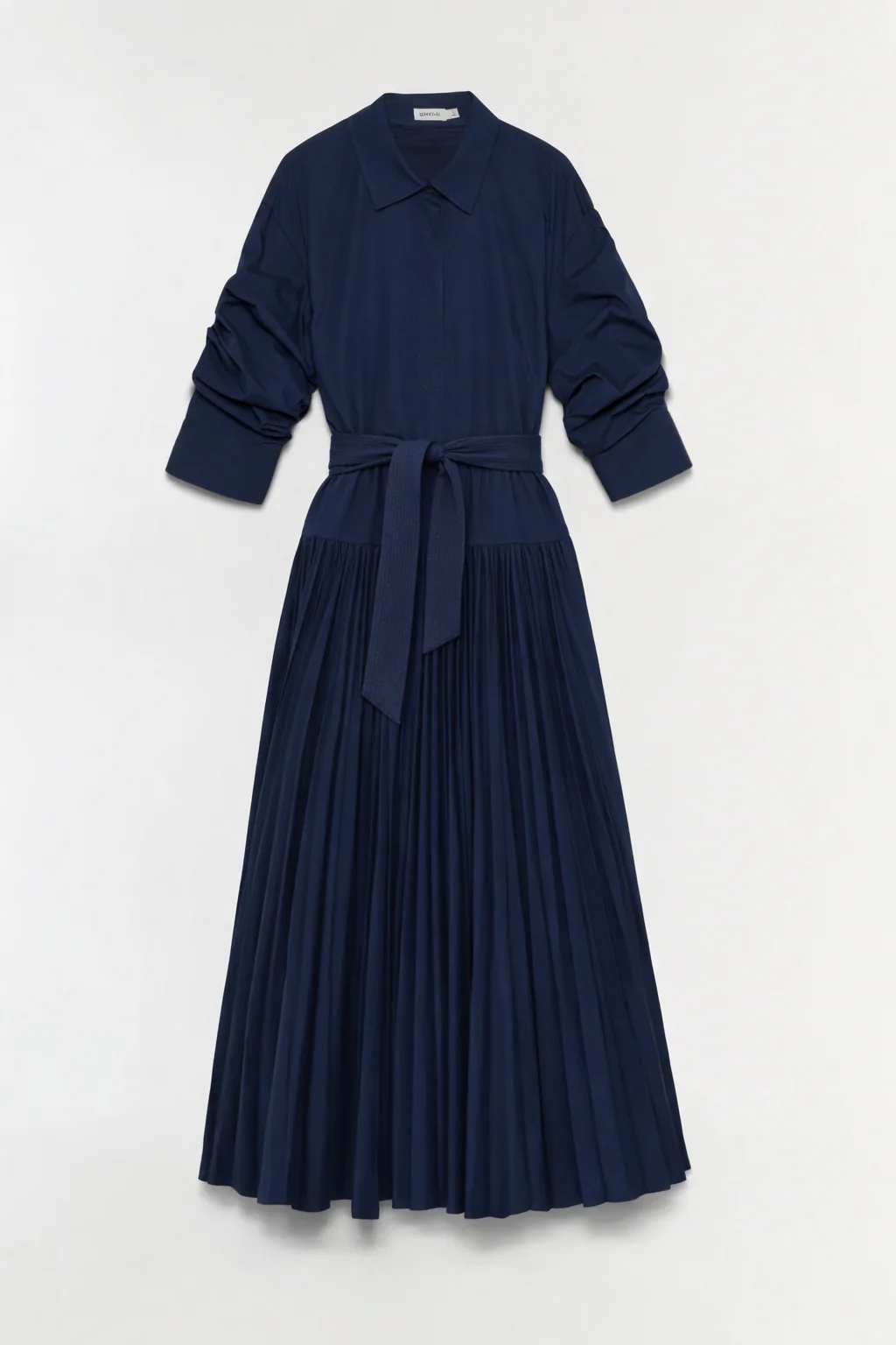 Arlo Belted Cotton Maxi Dress
