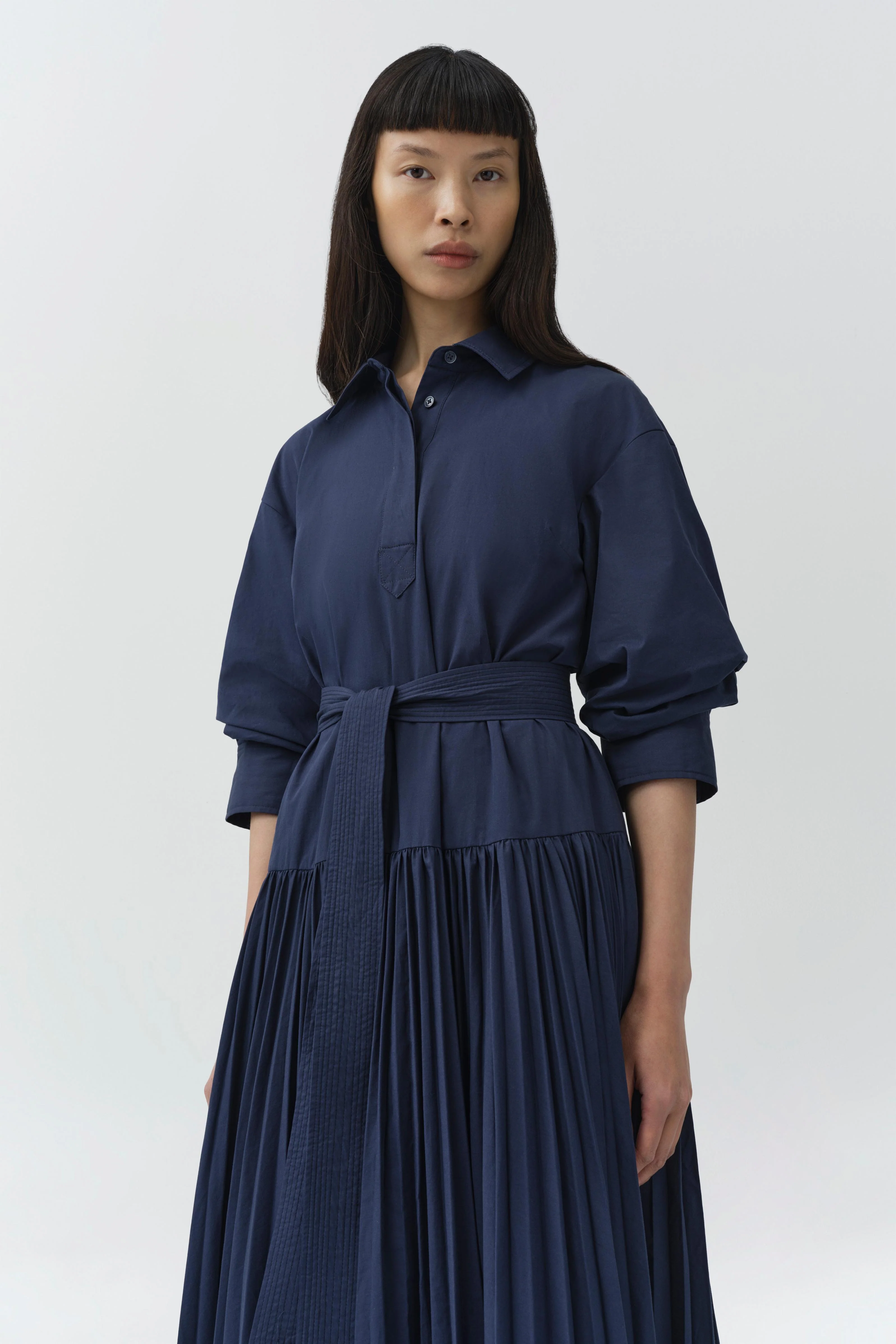 Arlo Belted Cotton Maxi Dress - Image 3