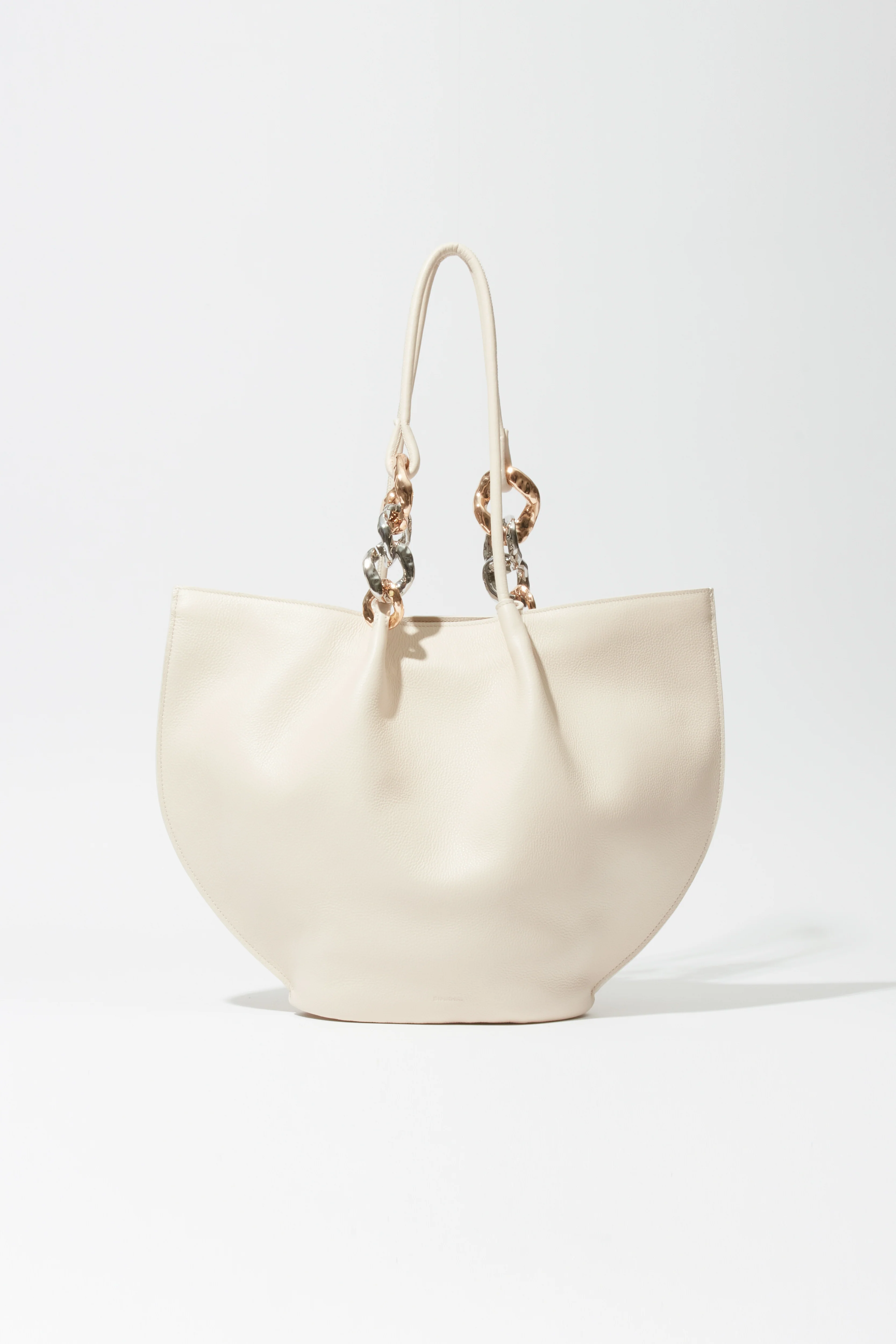 Arlo Chain Pebble Leather Tote