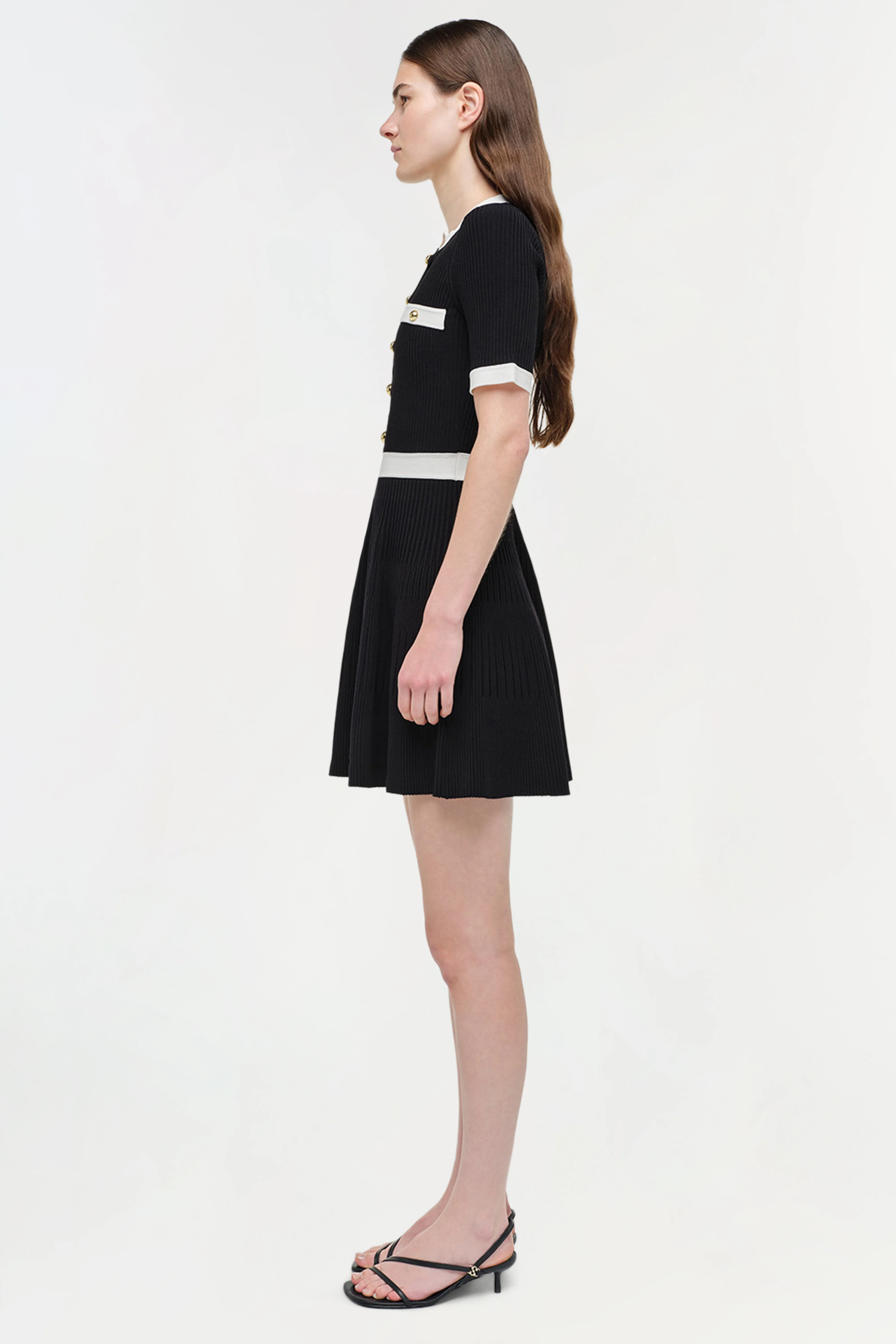 Astoria Knit Mini Dress - Image 3