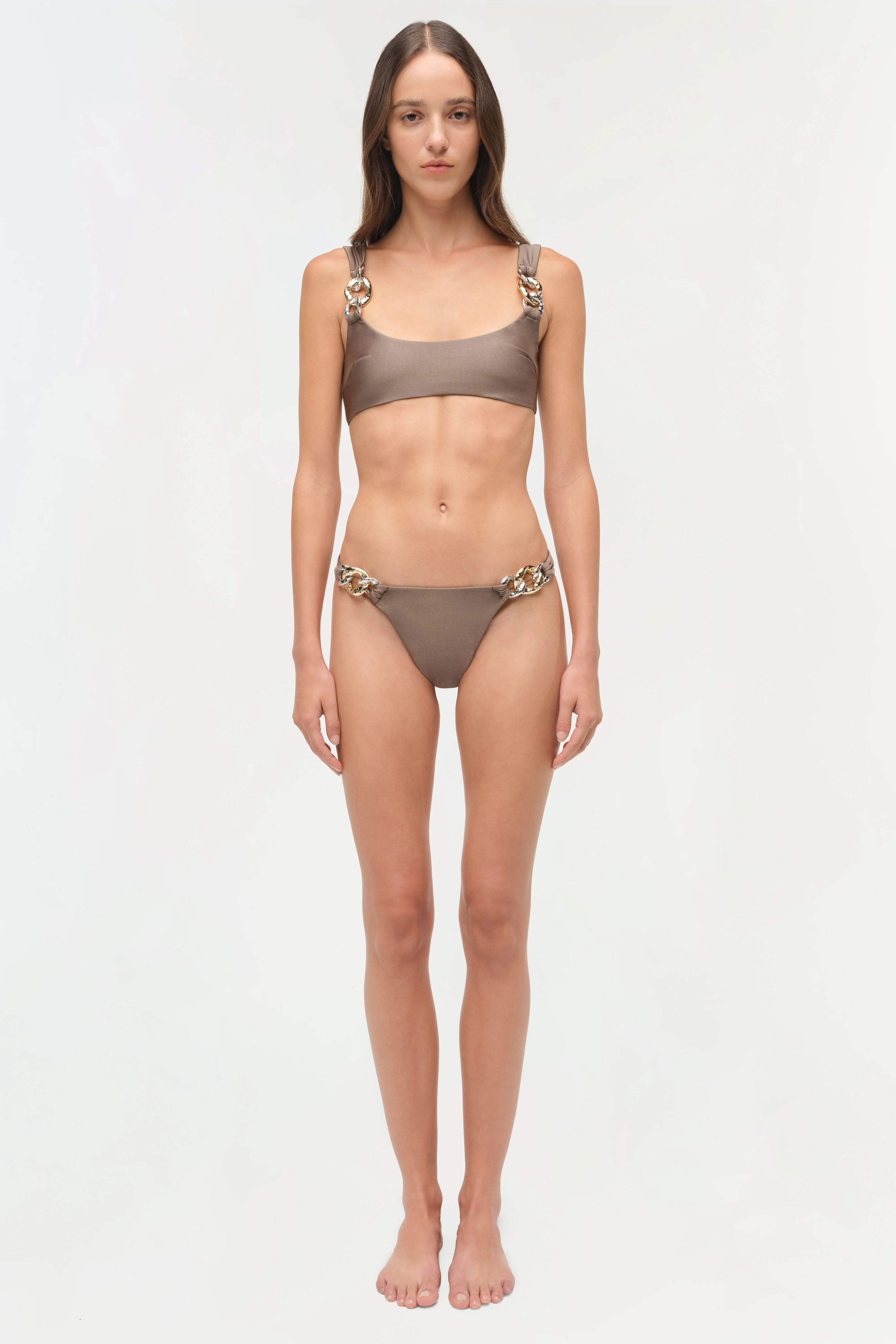 Athens Satin Bikini Bottom - Image 6