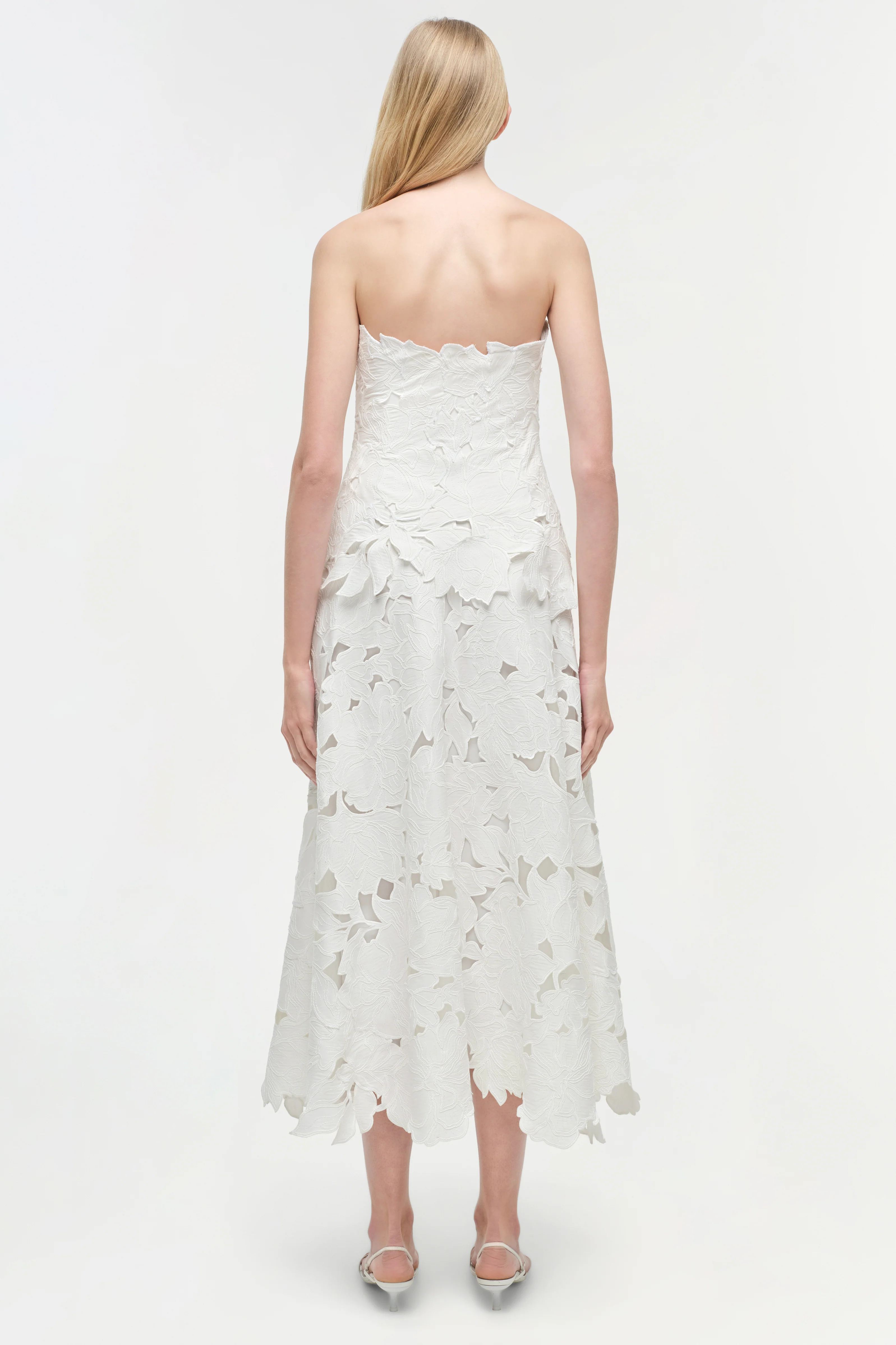 Audrey Embroidered Midi Dress - Image 6