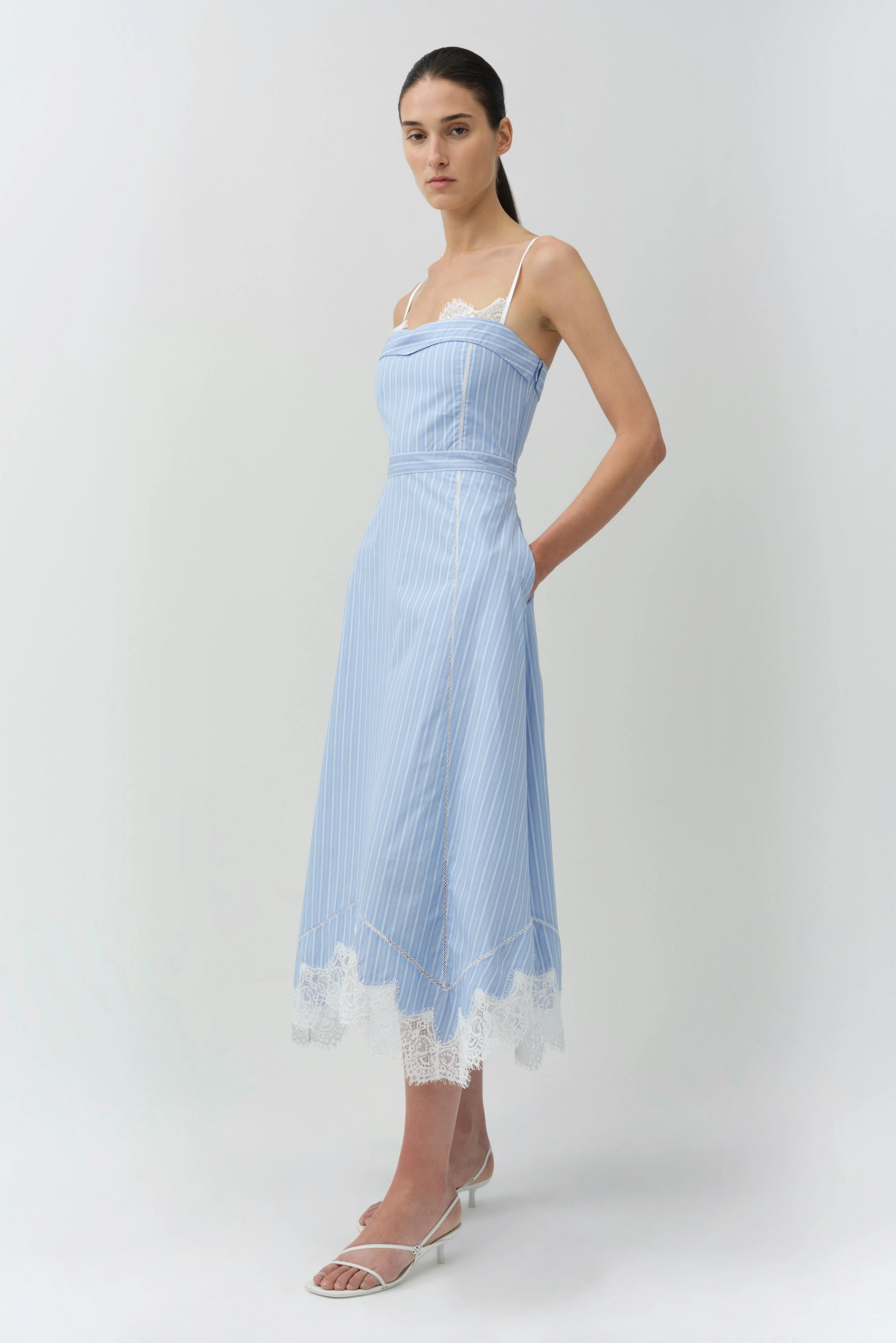Avaleigh Cotton Midi Dress - Image 4