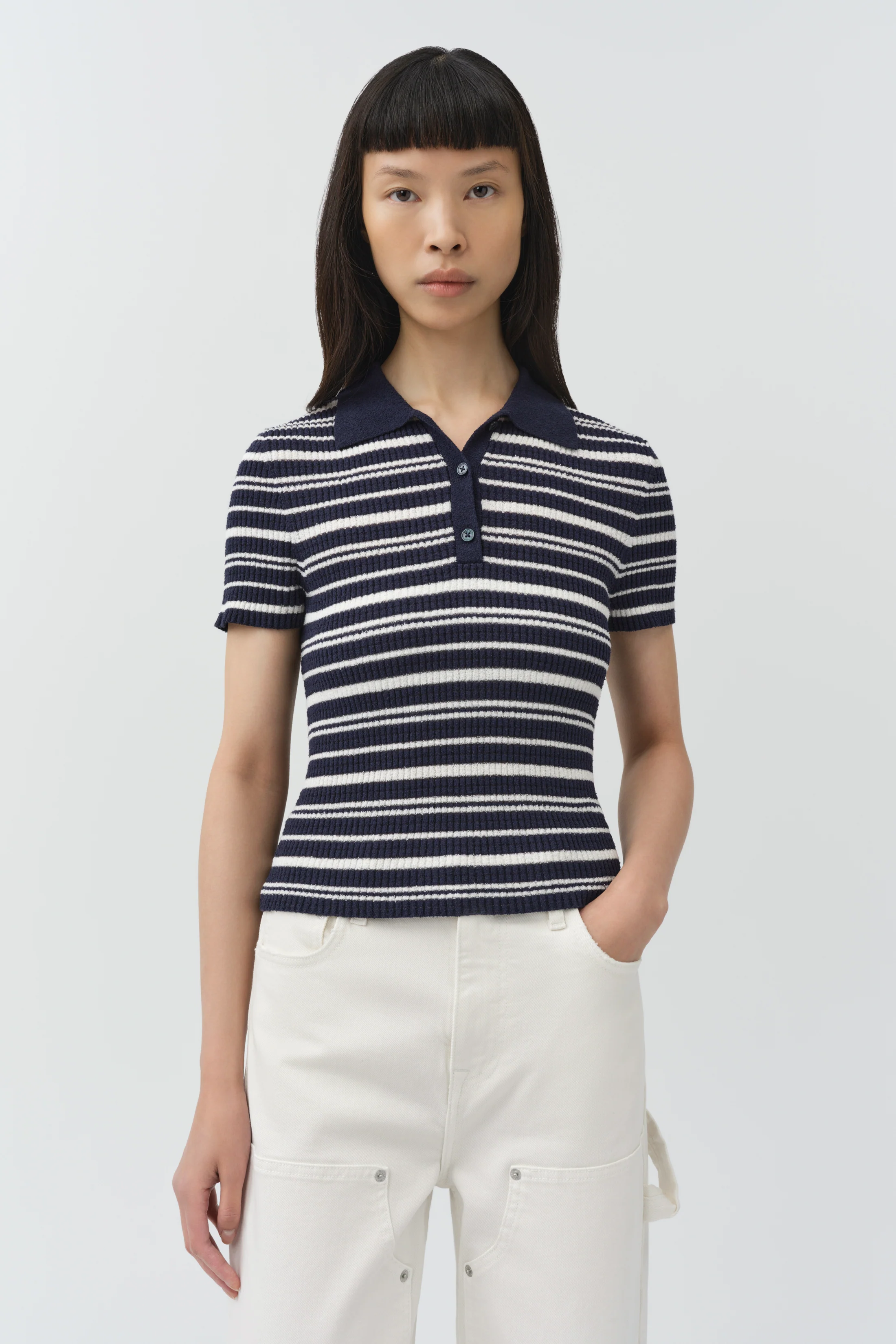 Averie Knit Polo - Image 3