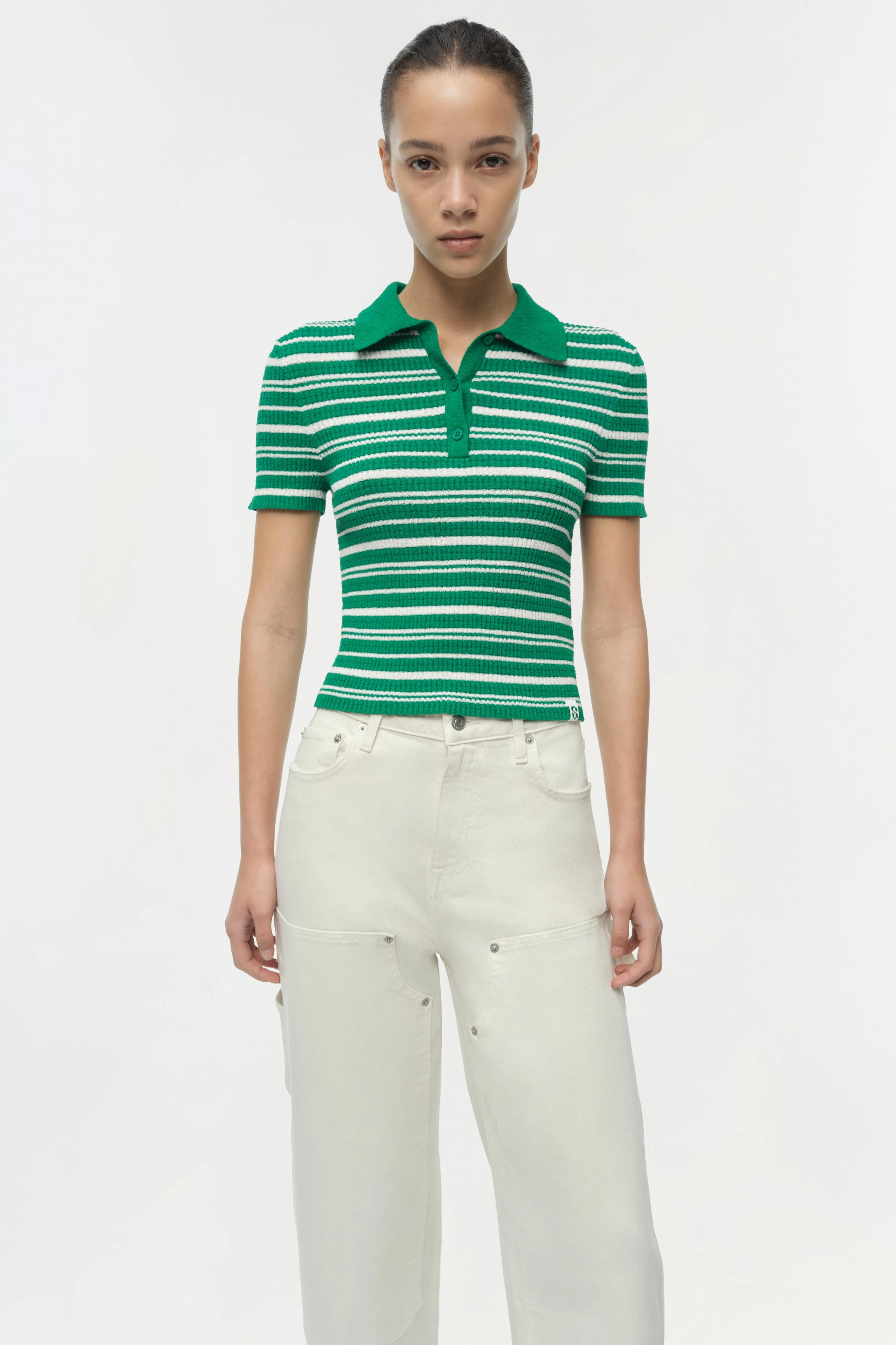 Averie Knit Polo - Image 3