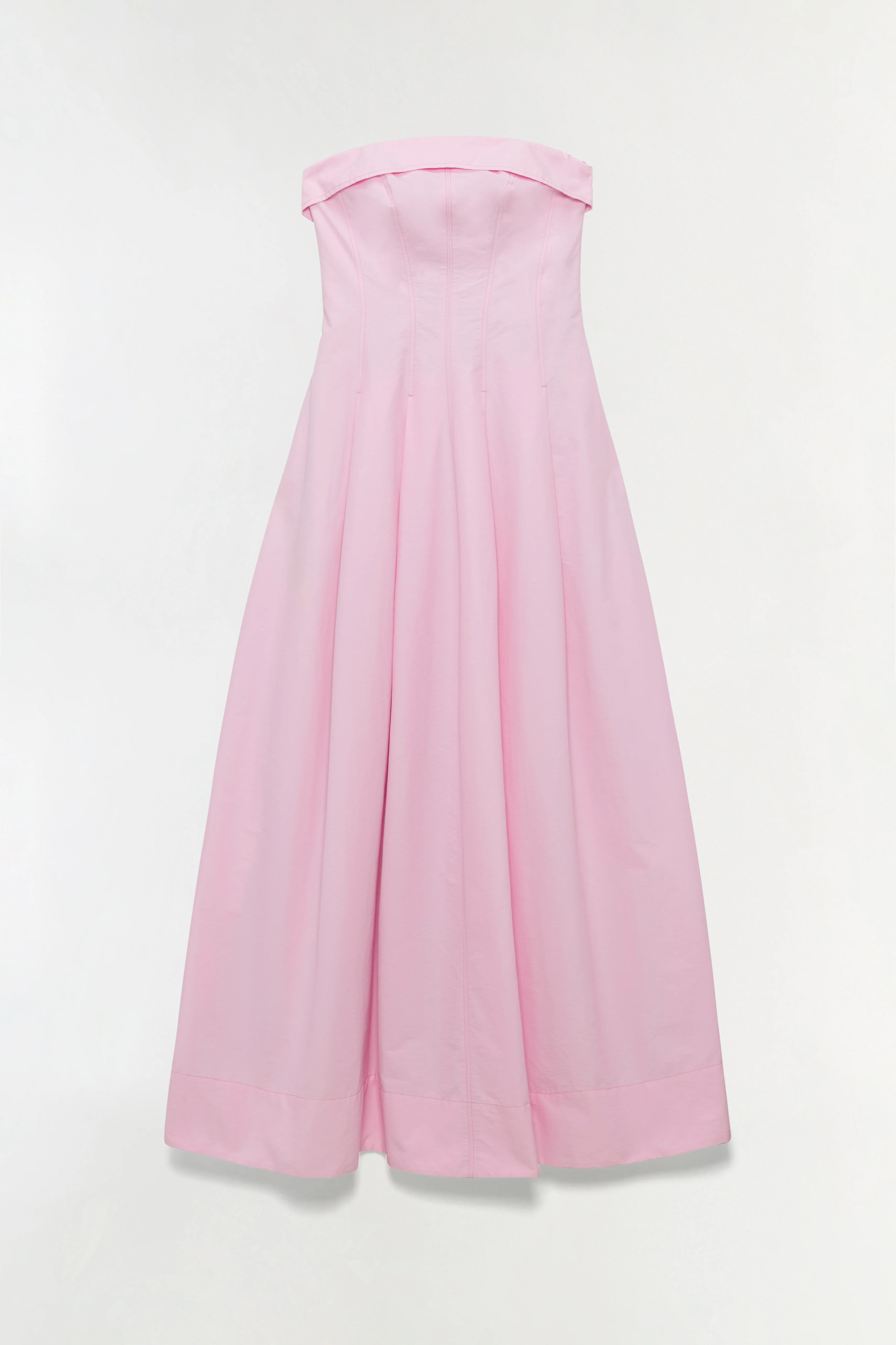 Avril Cotton Bustier Maxi Dress