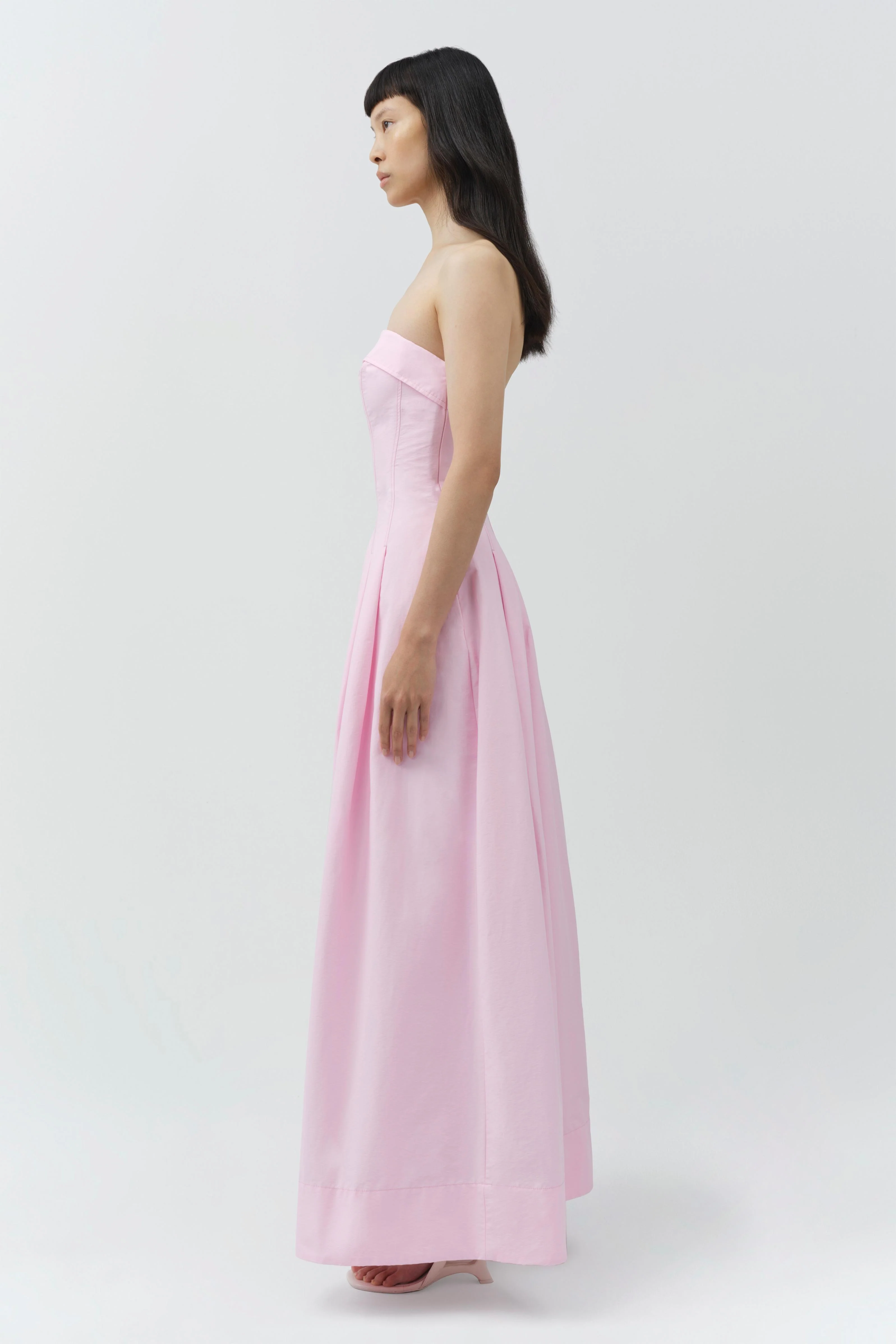 Avril Cotton Bustier Maxi Dress - Image 5