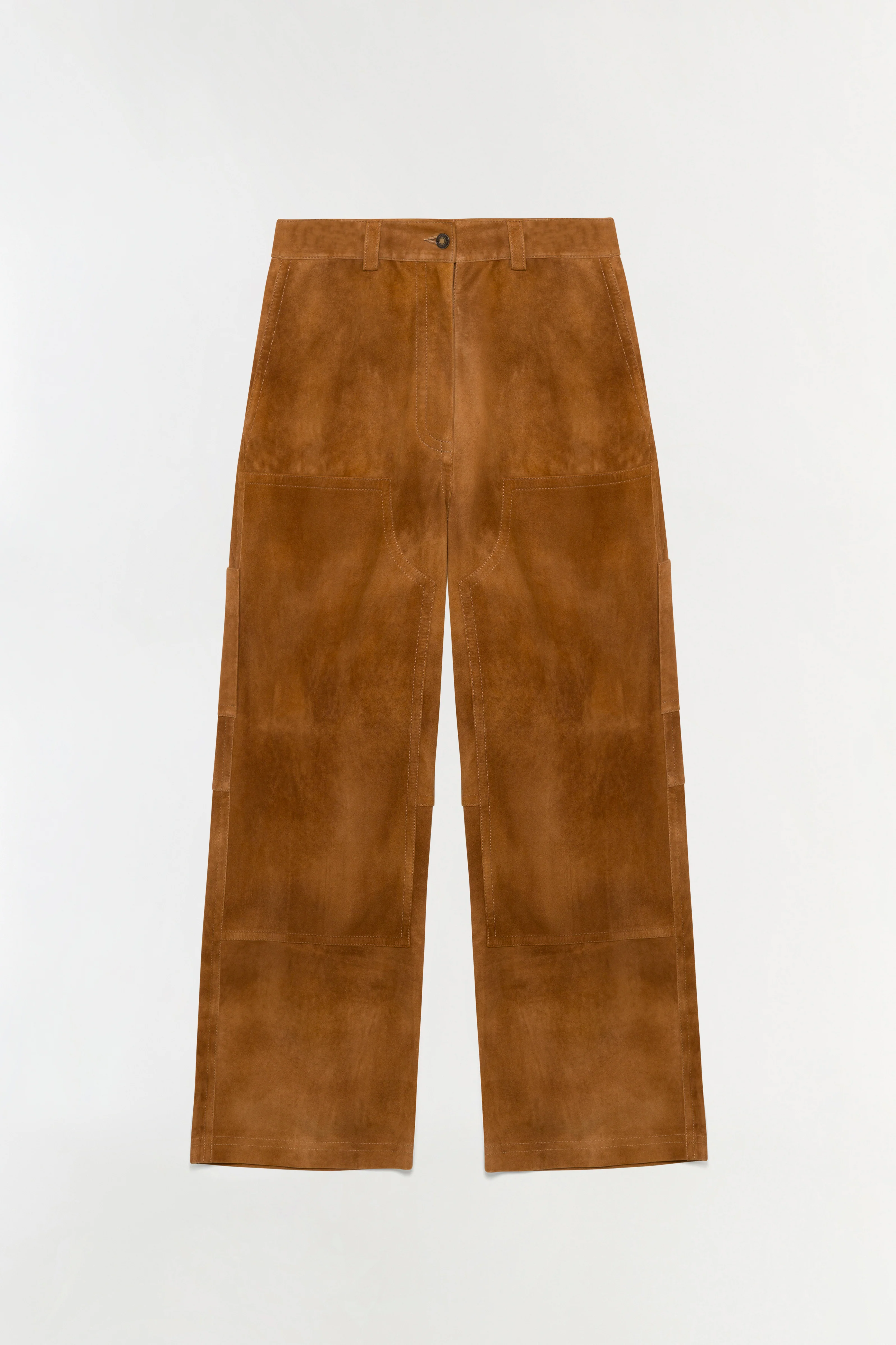 Bates Suede Straight Leg Pant