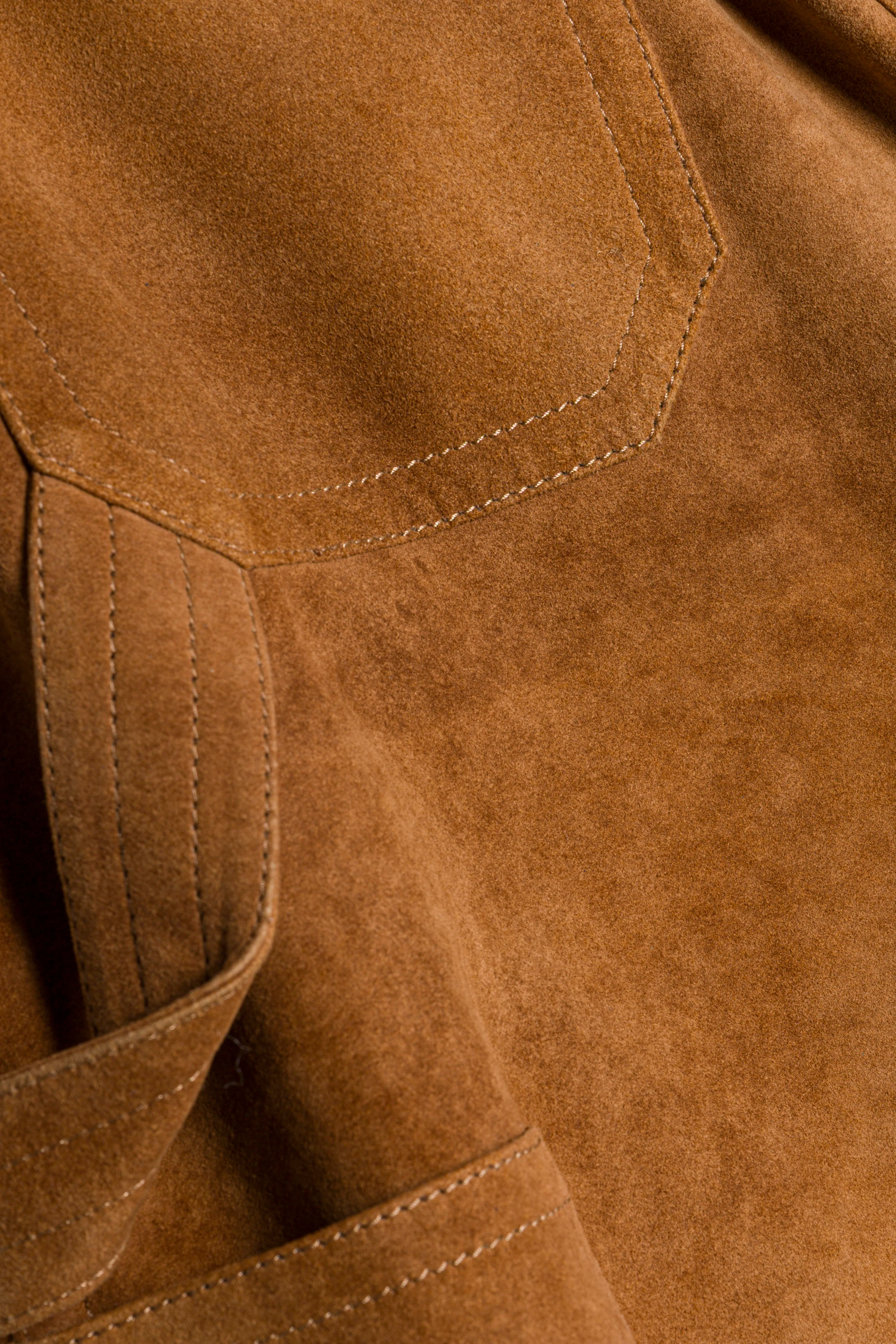 Bates Suede Straight Leg Pant - Image 7